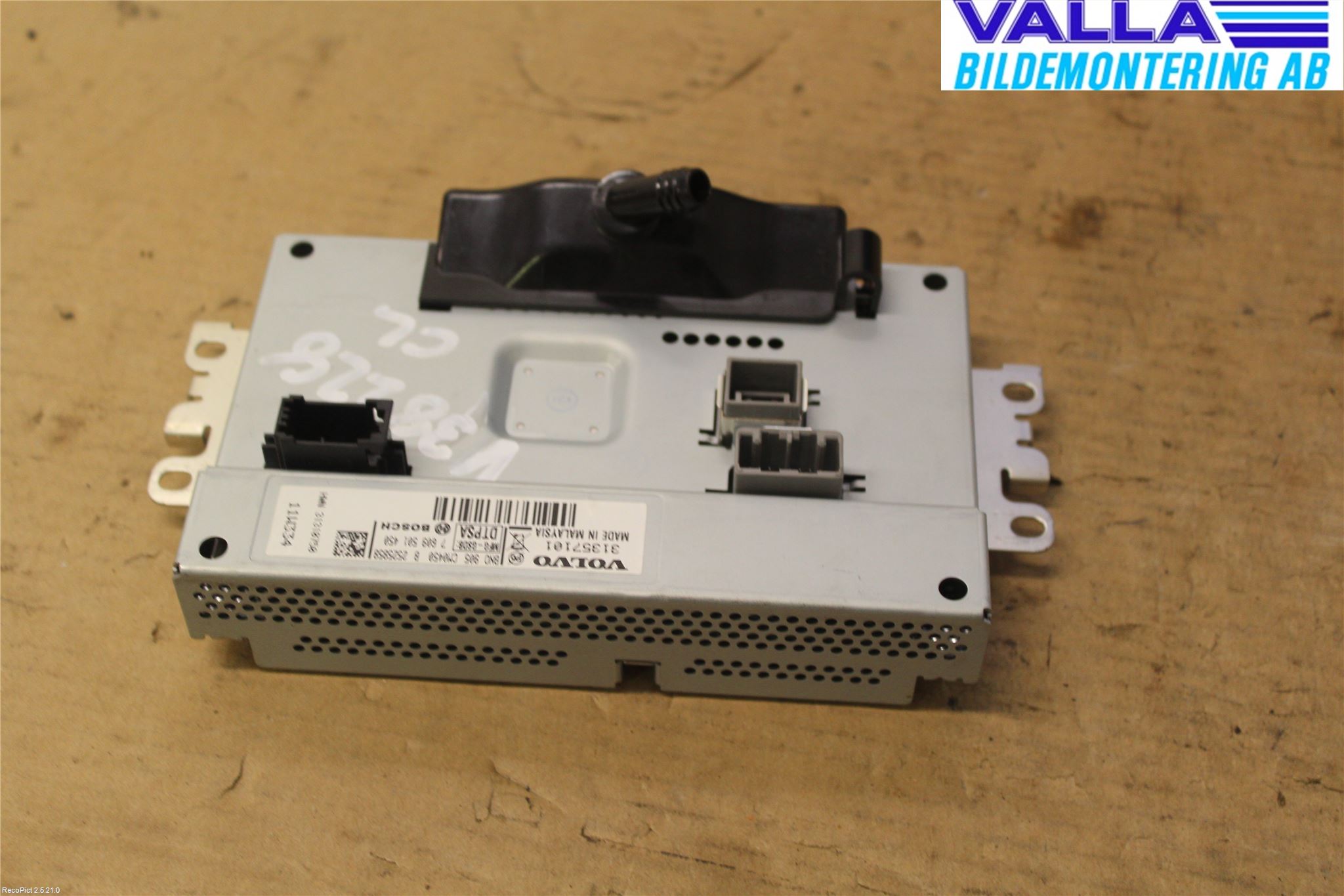 Volvo V70 08-13 Multifunktionsdisplay