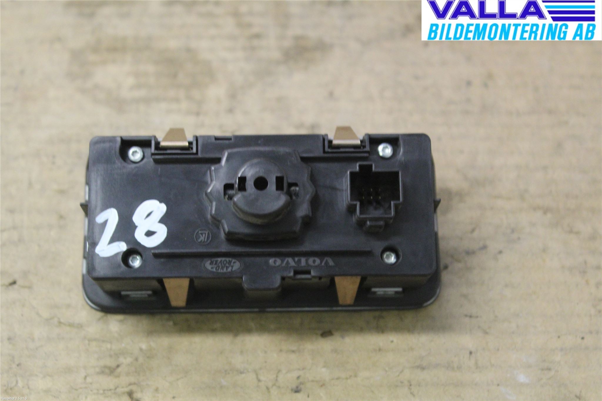 Volvo V70 08-13 Strömställare Ljus