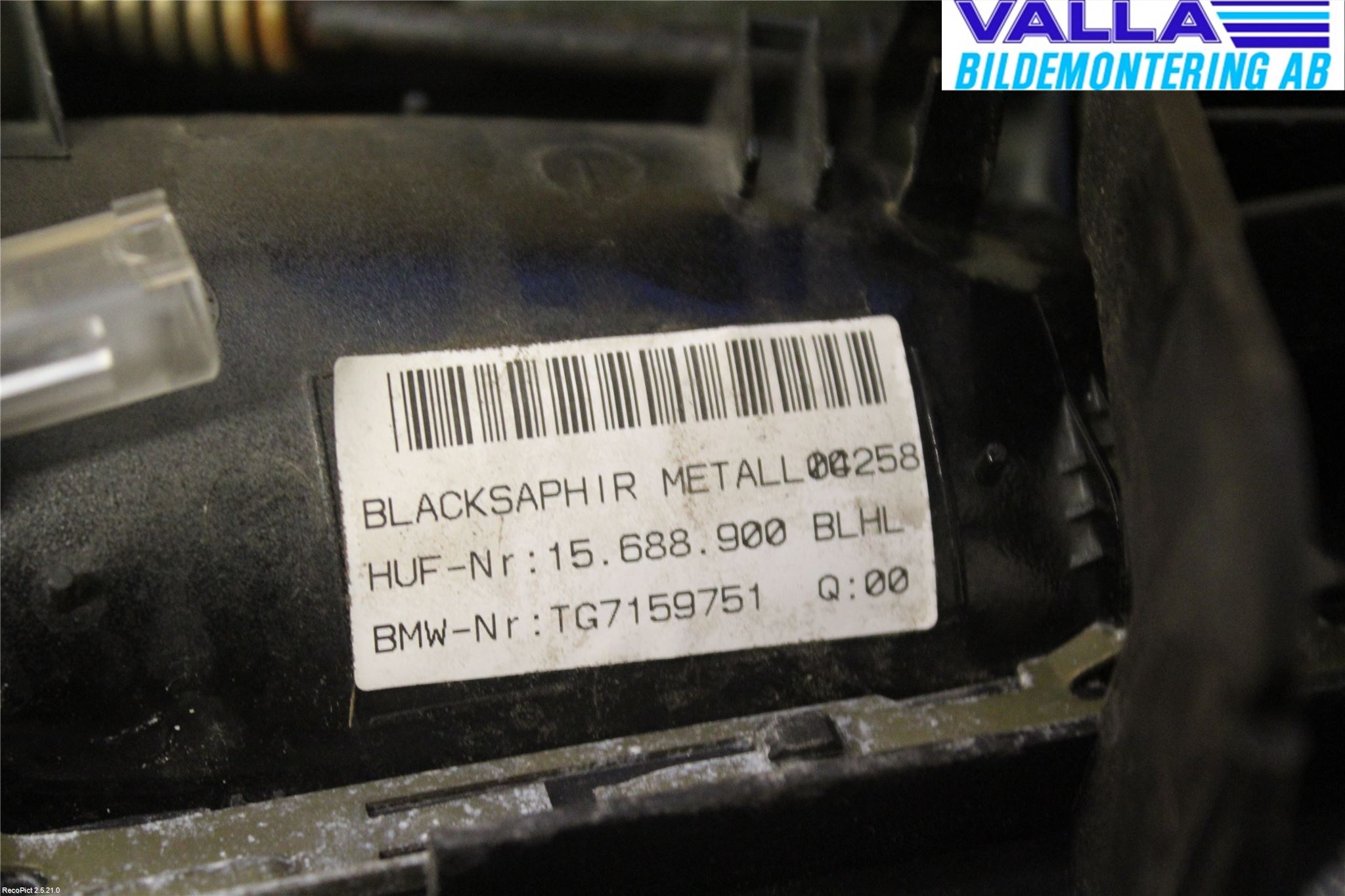 BMW 7 E65/66    00-08 Dörrhandtag Yttre Vä