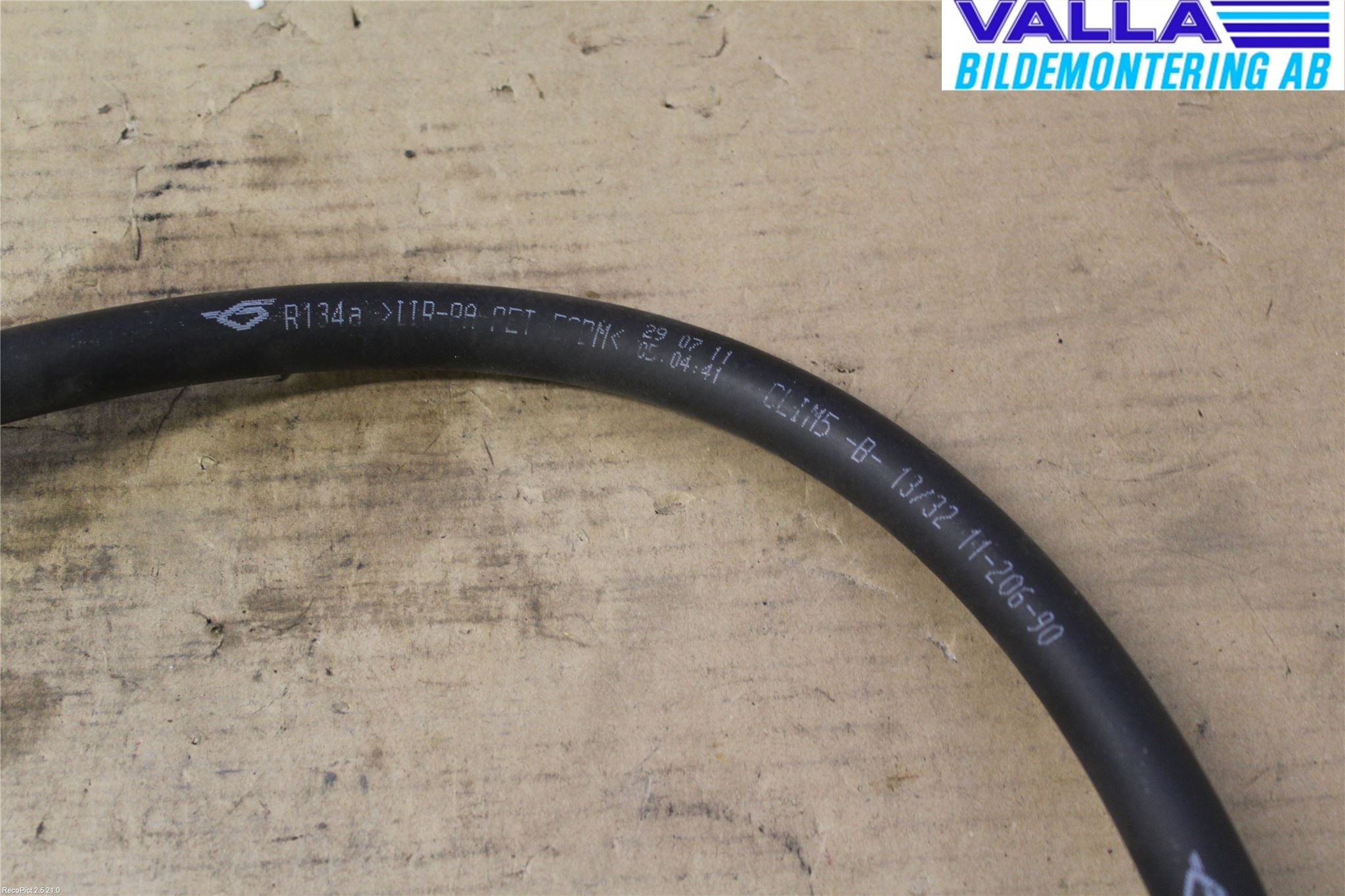 Renault CLIO III  09-12 Ac Slang-Rör