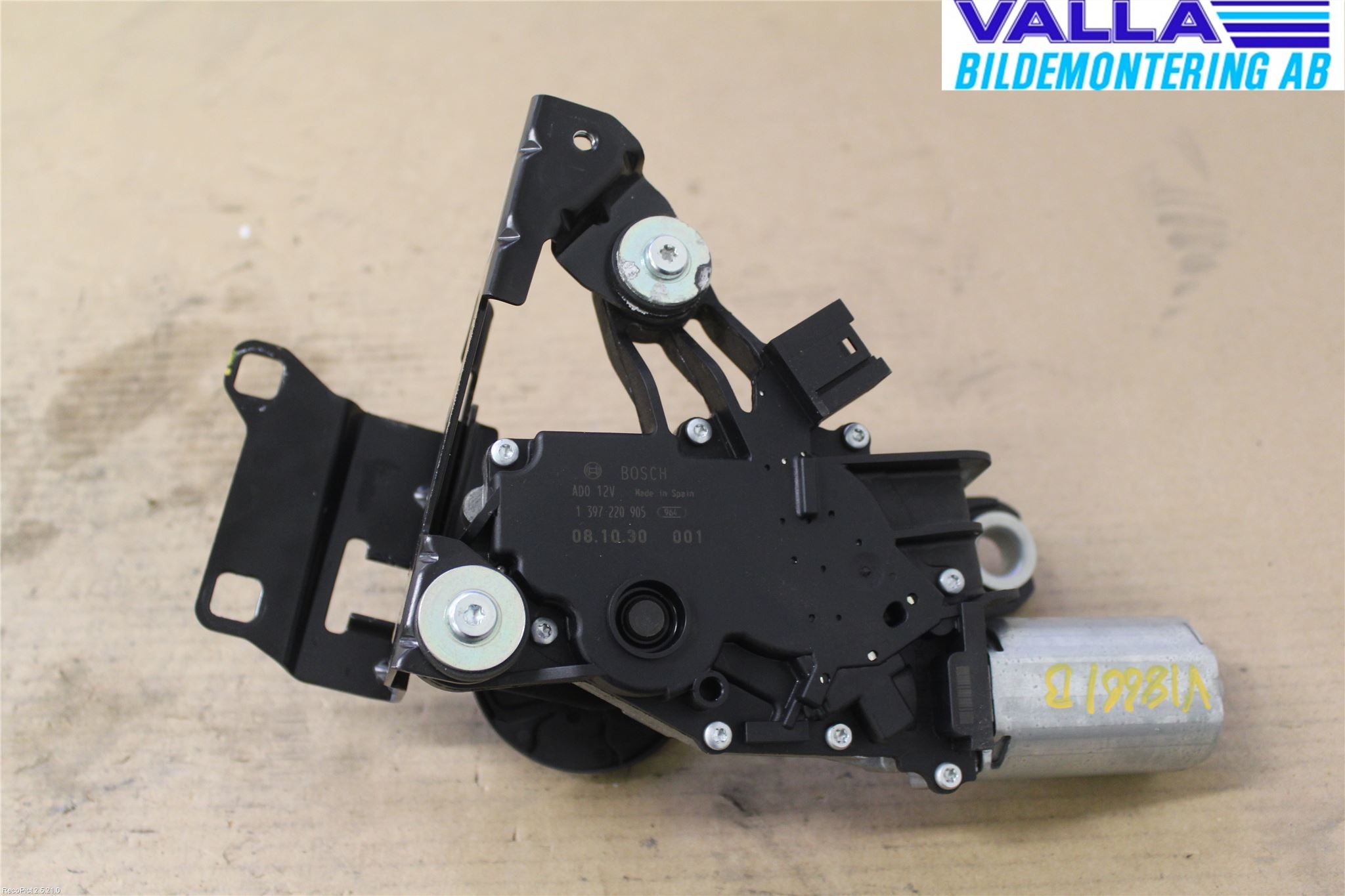 BMW 5 E60/61 Sed/Tou 02-10 Torkarmotor Baklucka