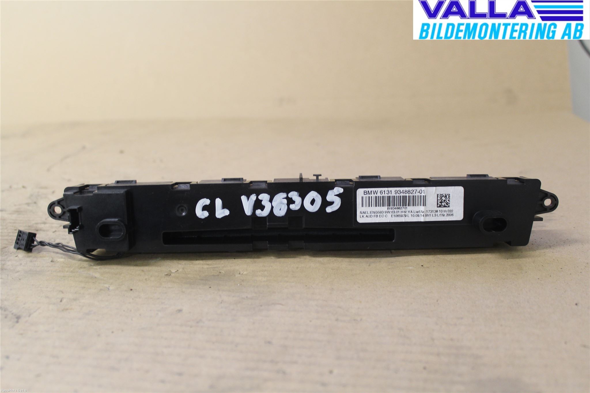 BMW 3 F30/F31/F80 12-19 Cd Radio - Multimediapanel