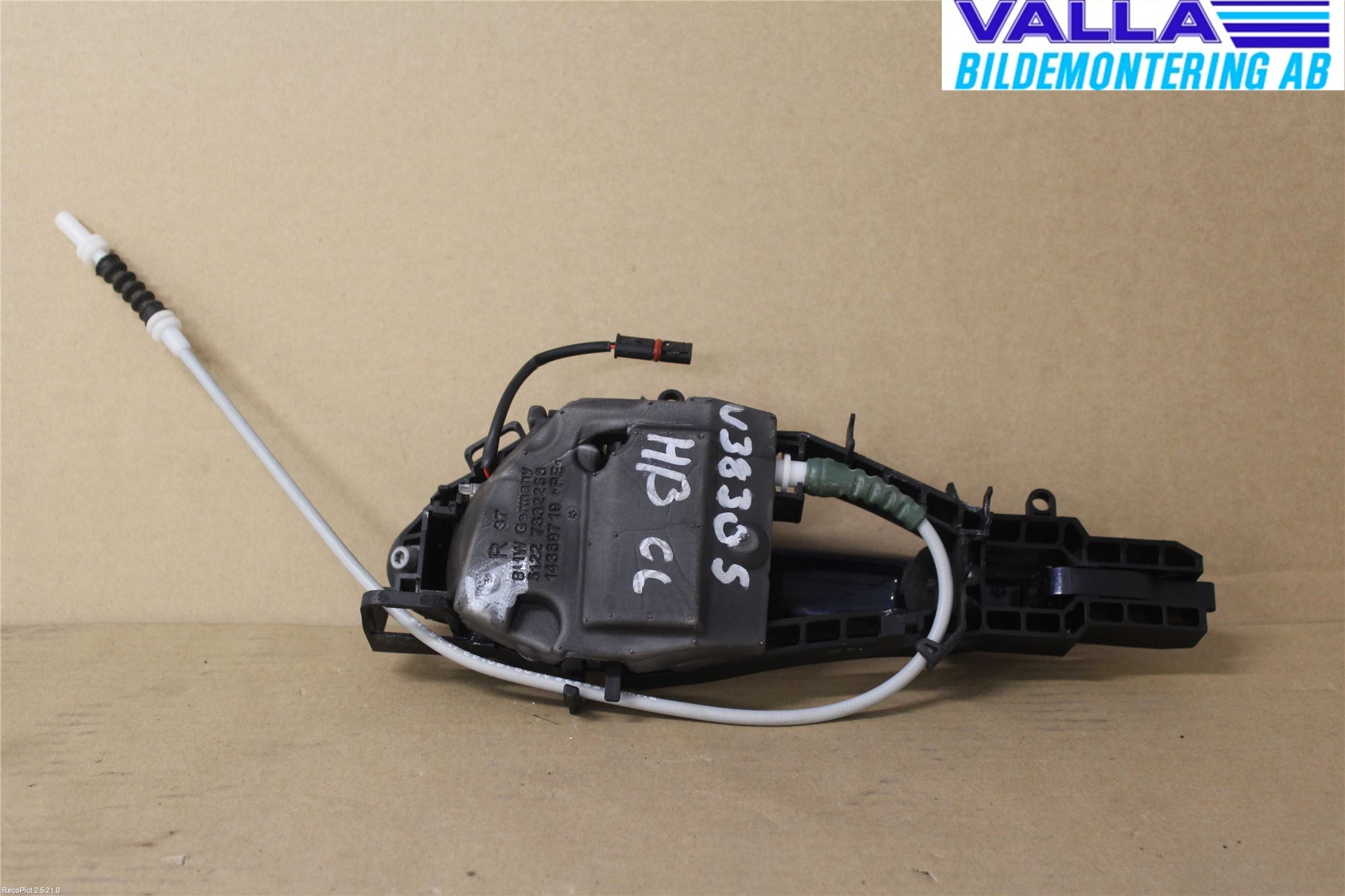 BMW 3 F30/F31/F80 12-19 Dörrhandtag Yttre Hö