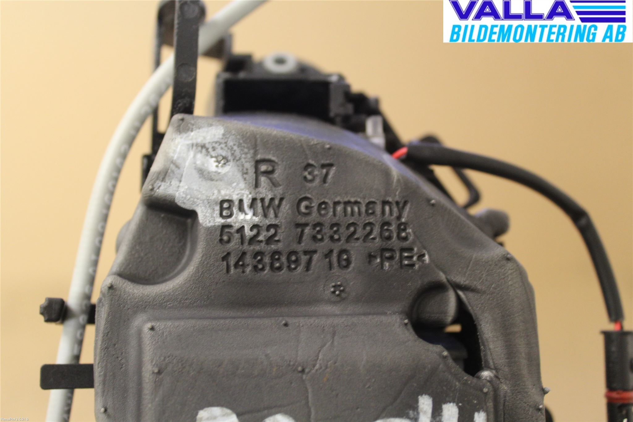 BMW 3 F30/F31/F80 12-19 Dörrhandtag Yttre Hö