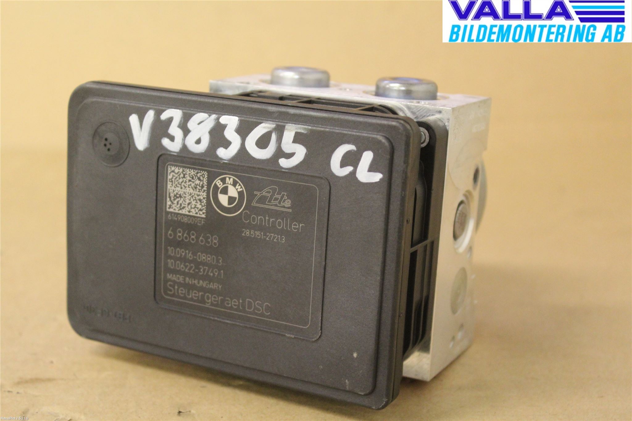 BMW 3 F30/F31/F80 12-19 Abs Hydraulaggregat