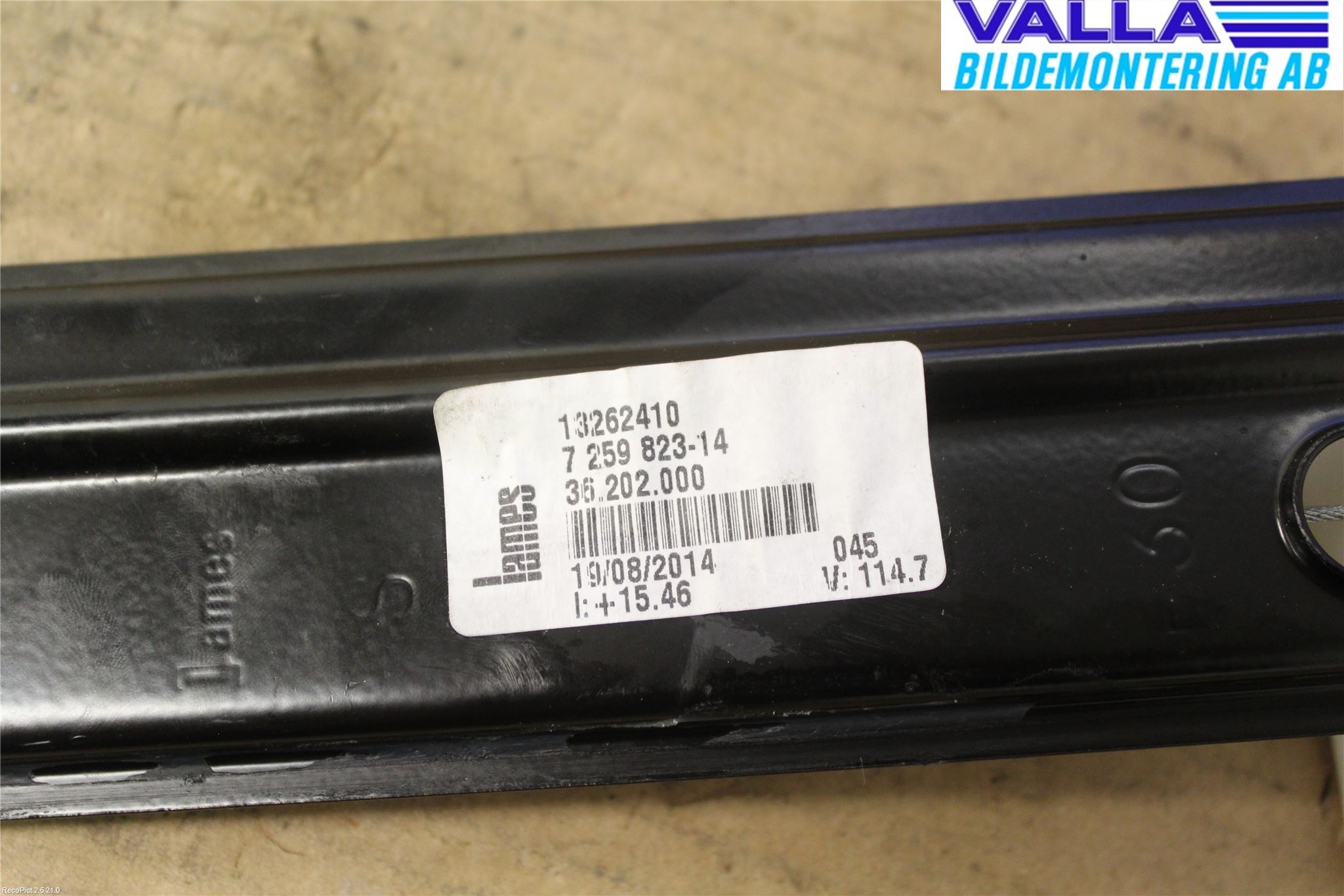 BMW 3 F30/F31/F80 12-19 Fönsterhiss El Kompl
