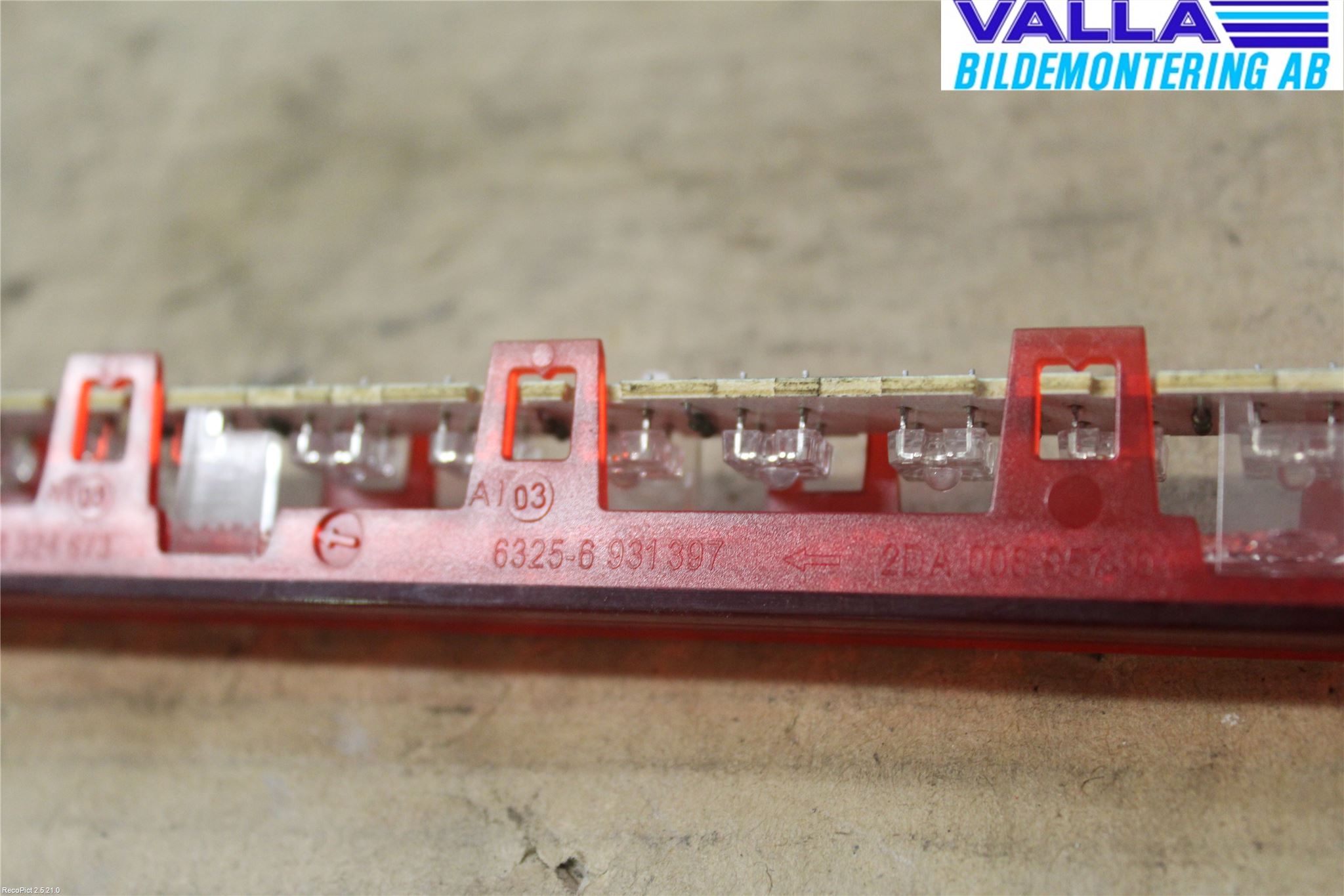 BMW 1 E87/81 5D/3D 03-11 Bromsljus Bakruta