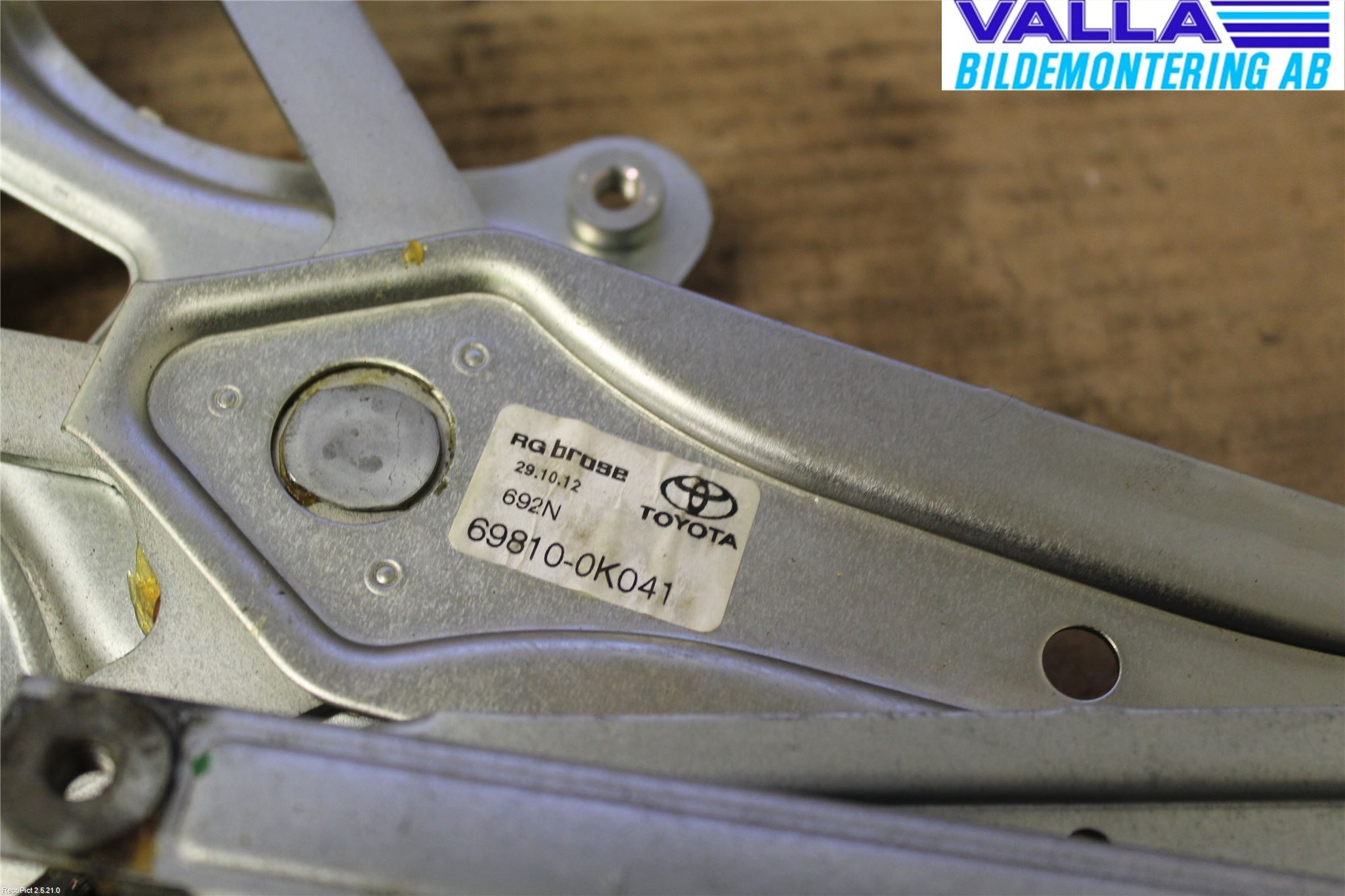 Toyota HILUX 05-16 Fönsterhiss El Kompl