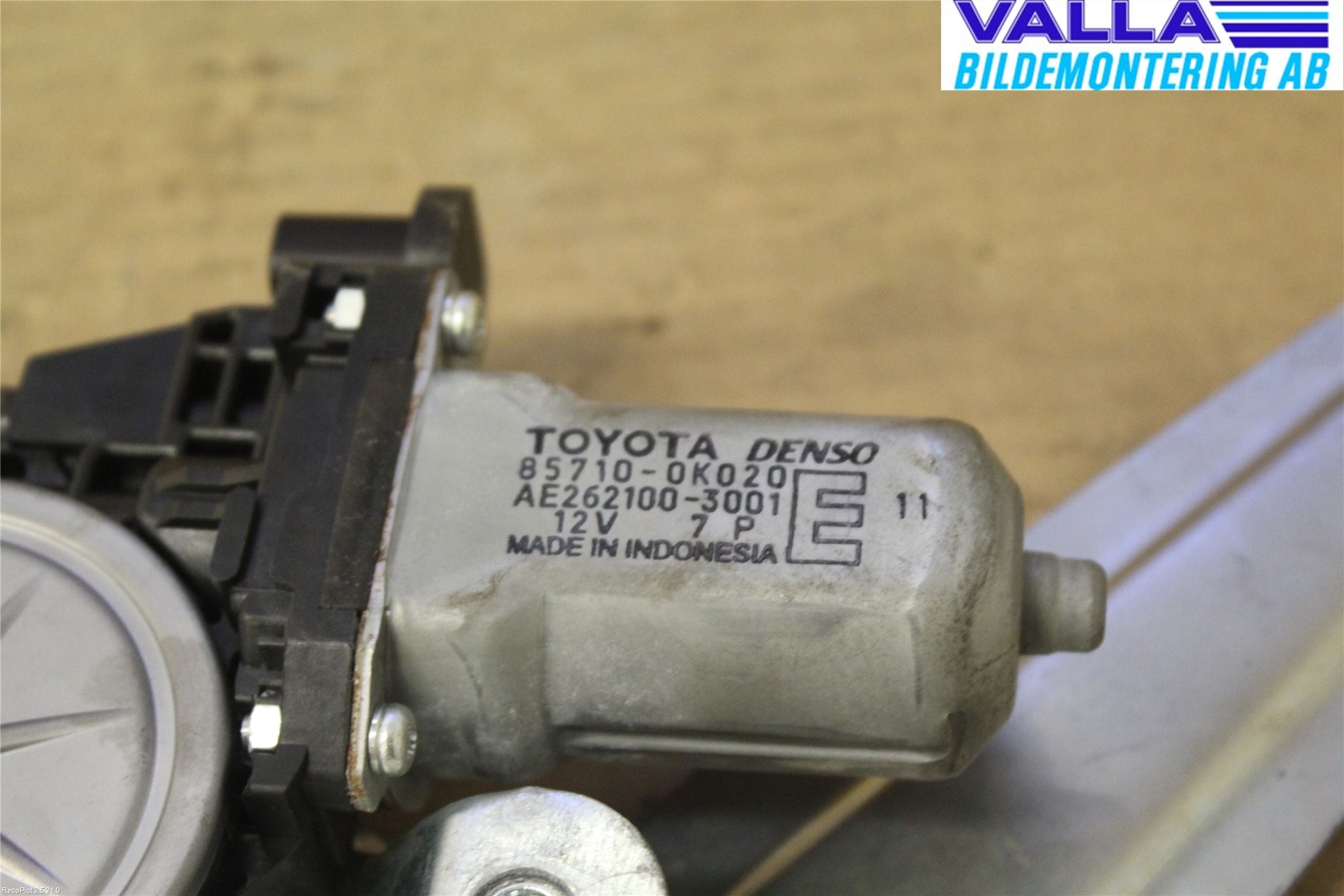 Toyota HILUX 05-16 Fönsterhiss El Kompl