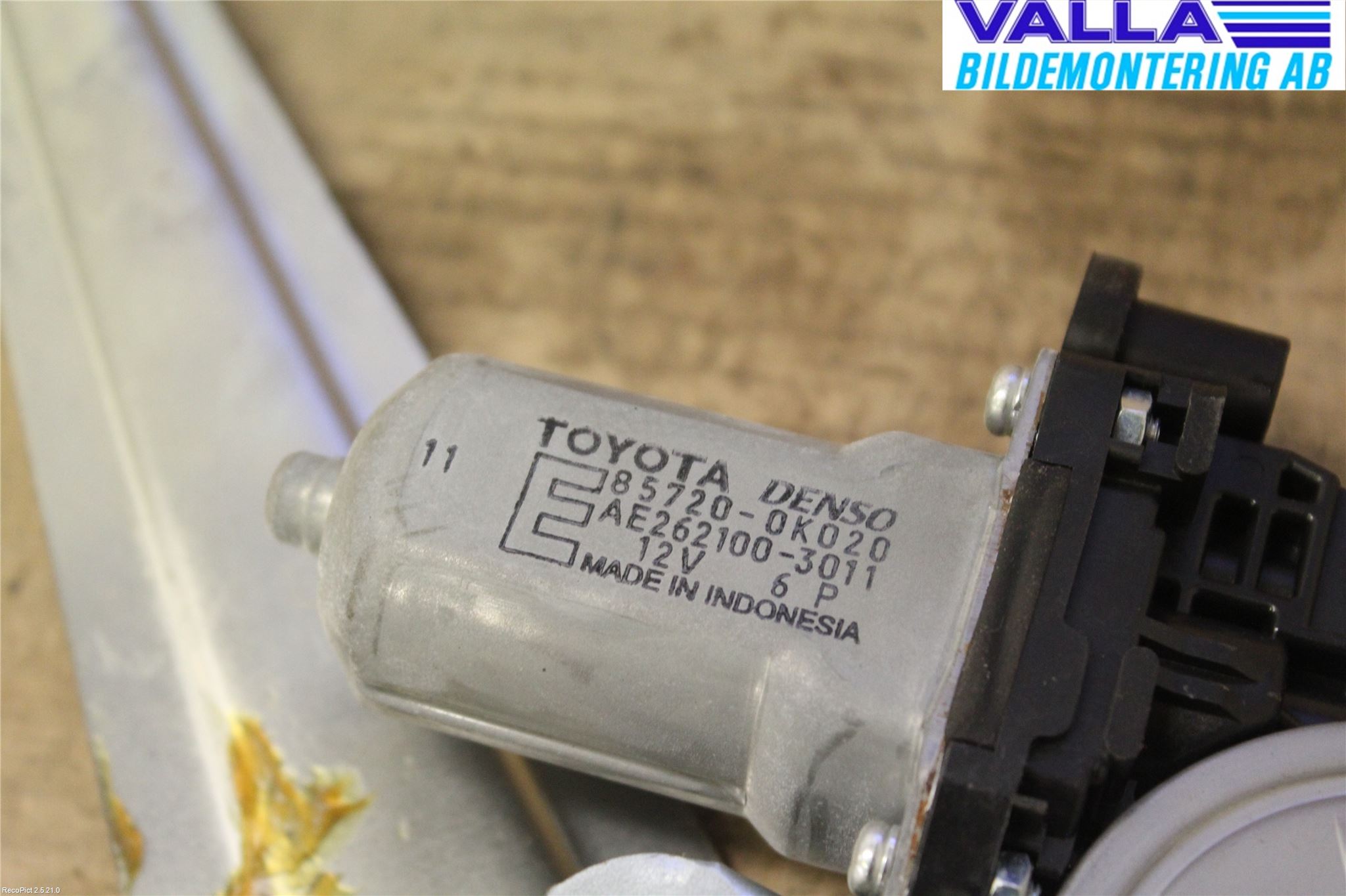 Toyota HILUX 05-16 Fönsterhiss El Kompl