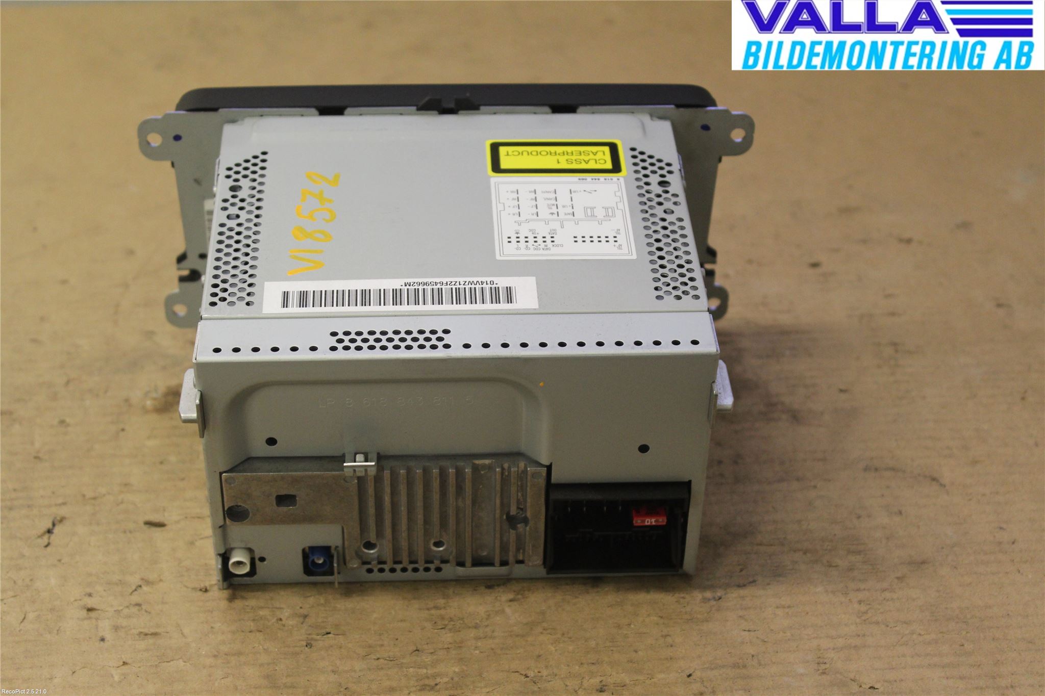 Volkswagen VW TOURAN 03-10 Cd Radio - Multimediapanel