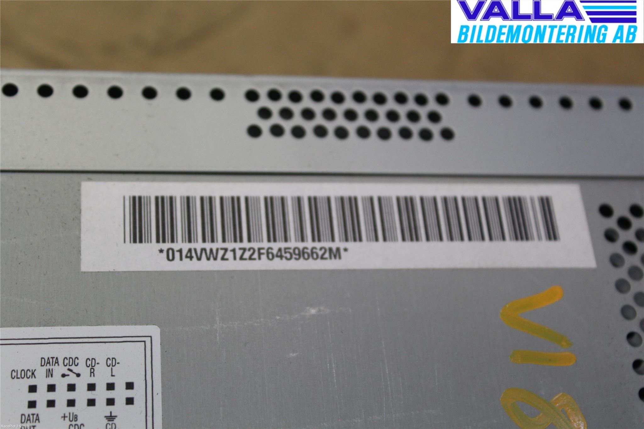Volkswagen VW TOURAN 03-10 Cd Radio - Multimediapanel