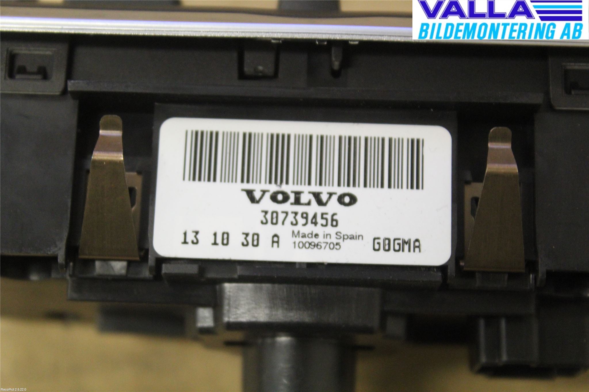 Volvo V60 14-18 Strömställare Ljus