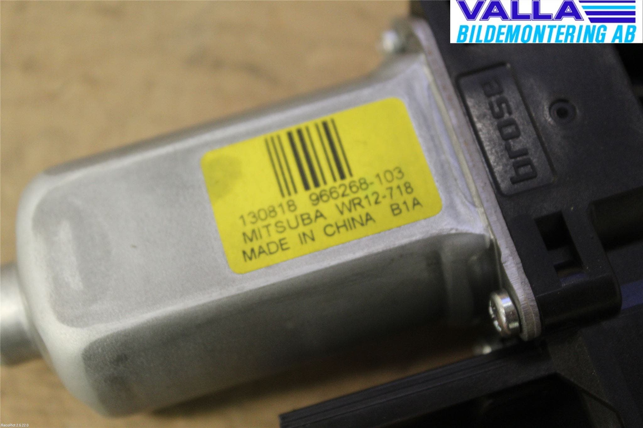 Volvo V60 14-18 Fönsterhissmotor