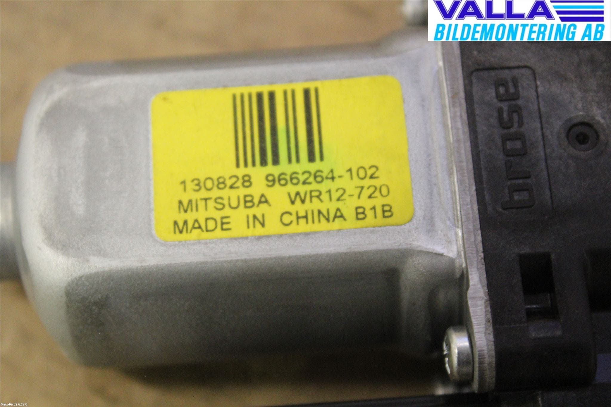 Volvo V60 14-18 Fönsterhissmotor