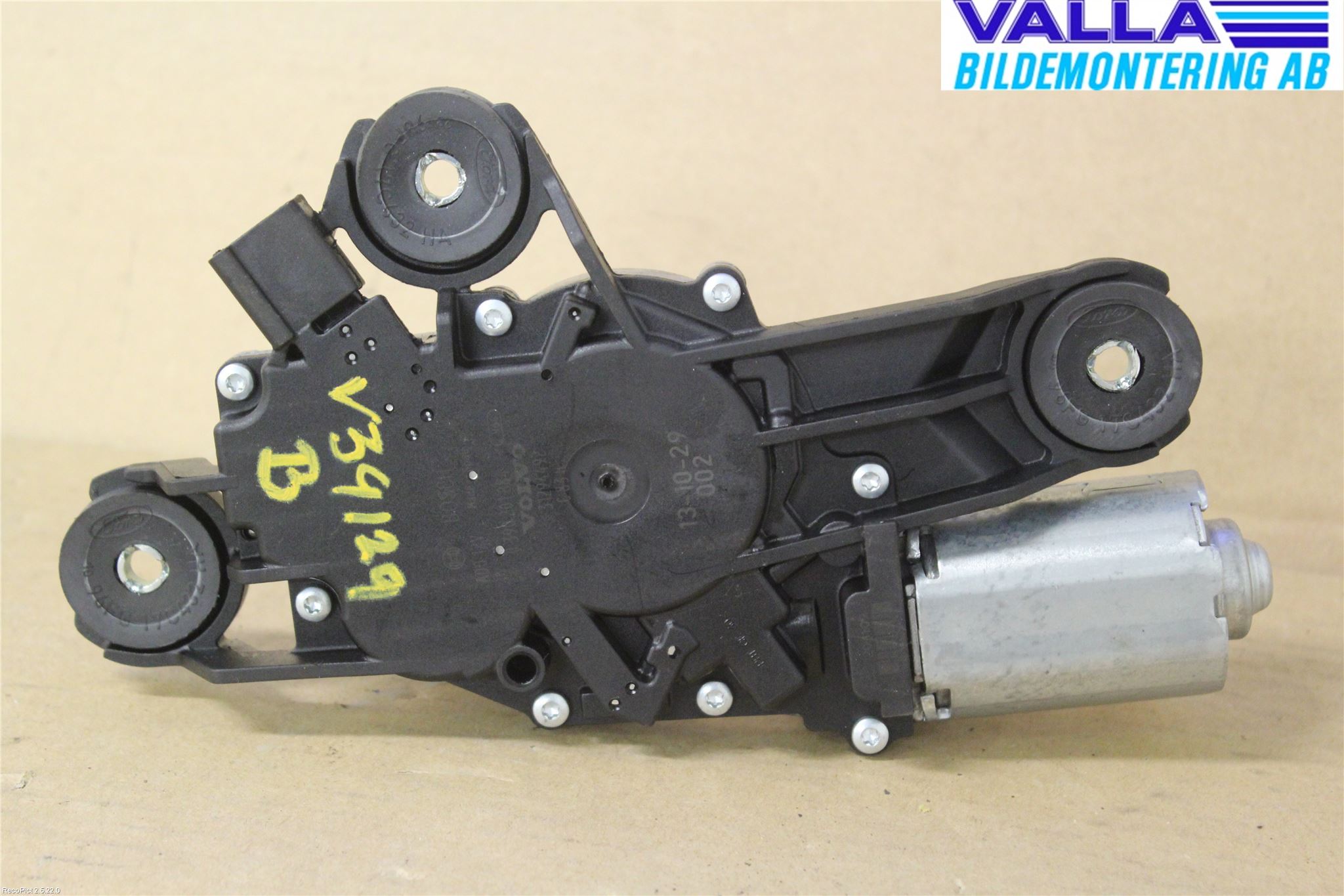 Volvo V60 14-18 Torkarmotor Baklucka