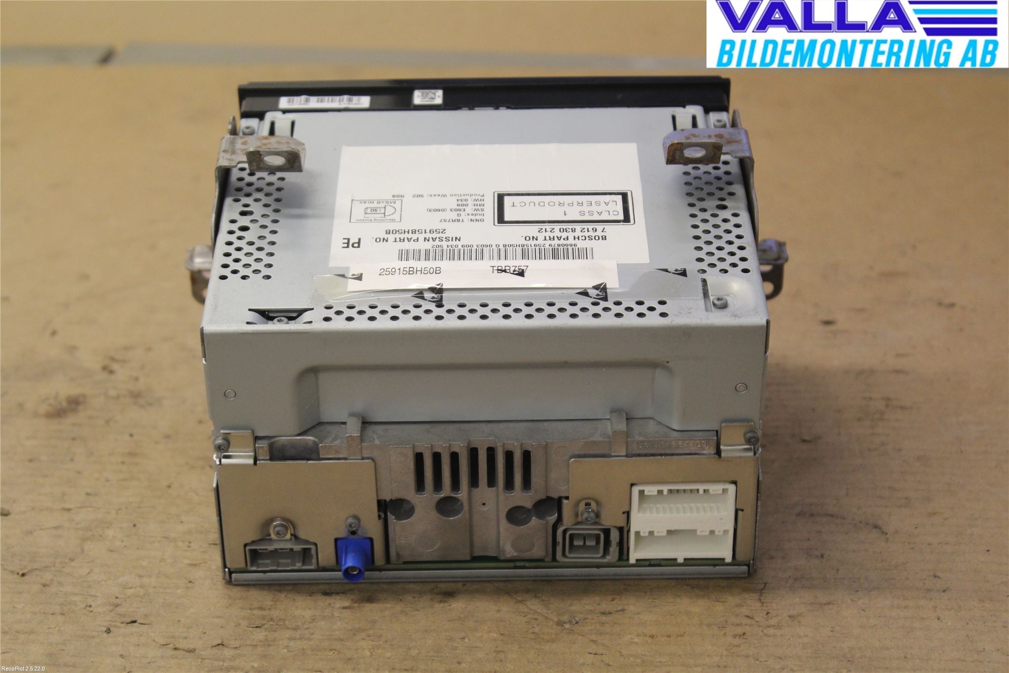 Nissan NOTE E11 06-14 Cd Radio - Multimediapanel