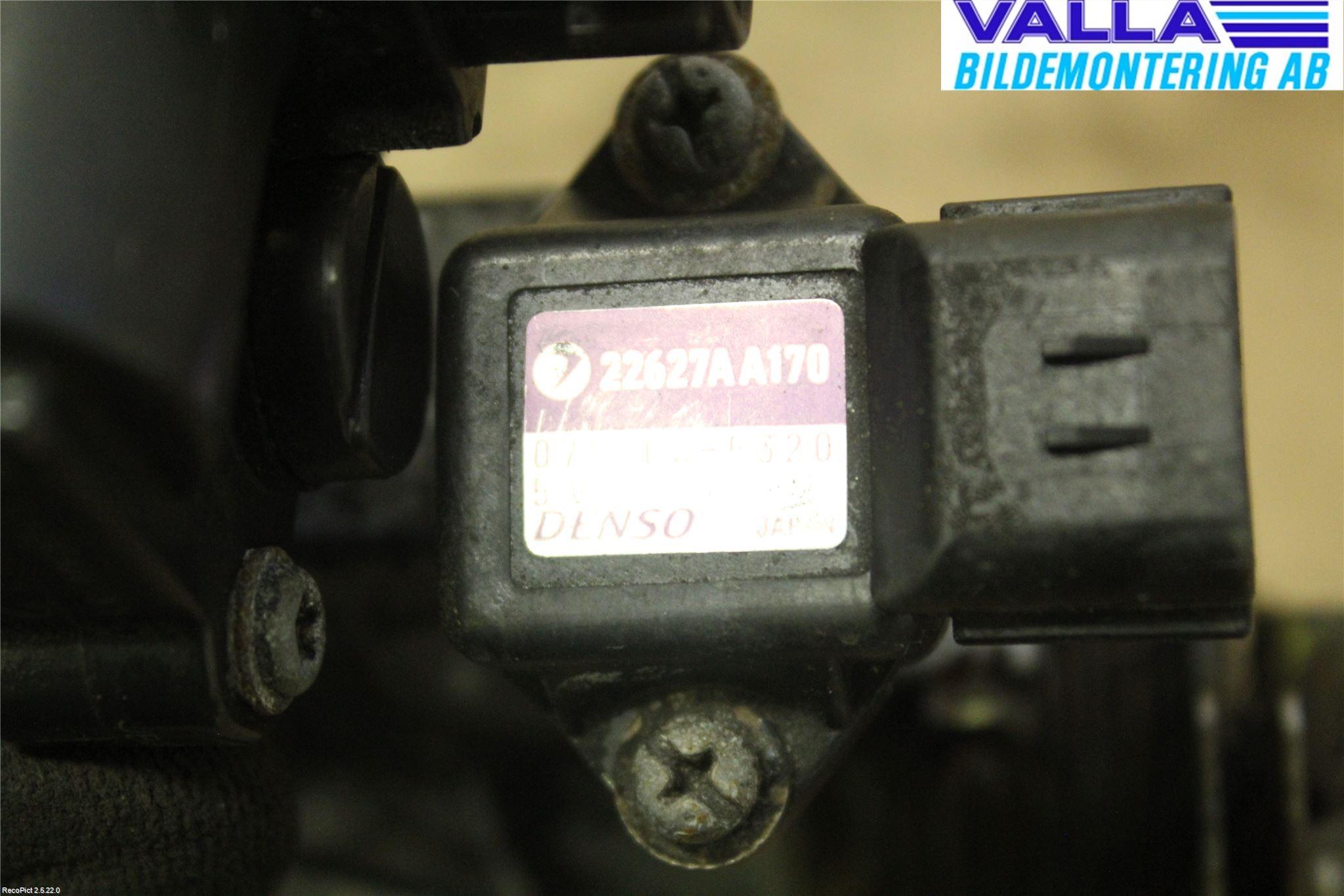 Subaru IMPREZA II  01-02 Injspjällhus