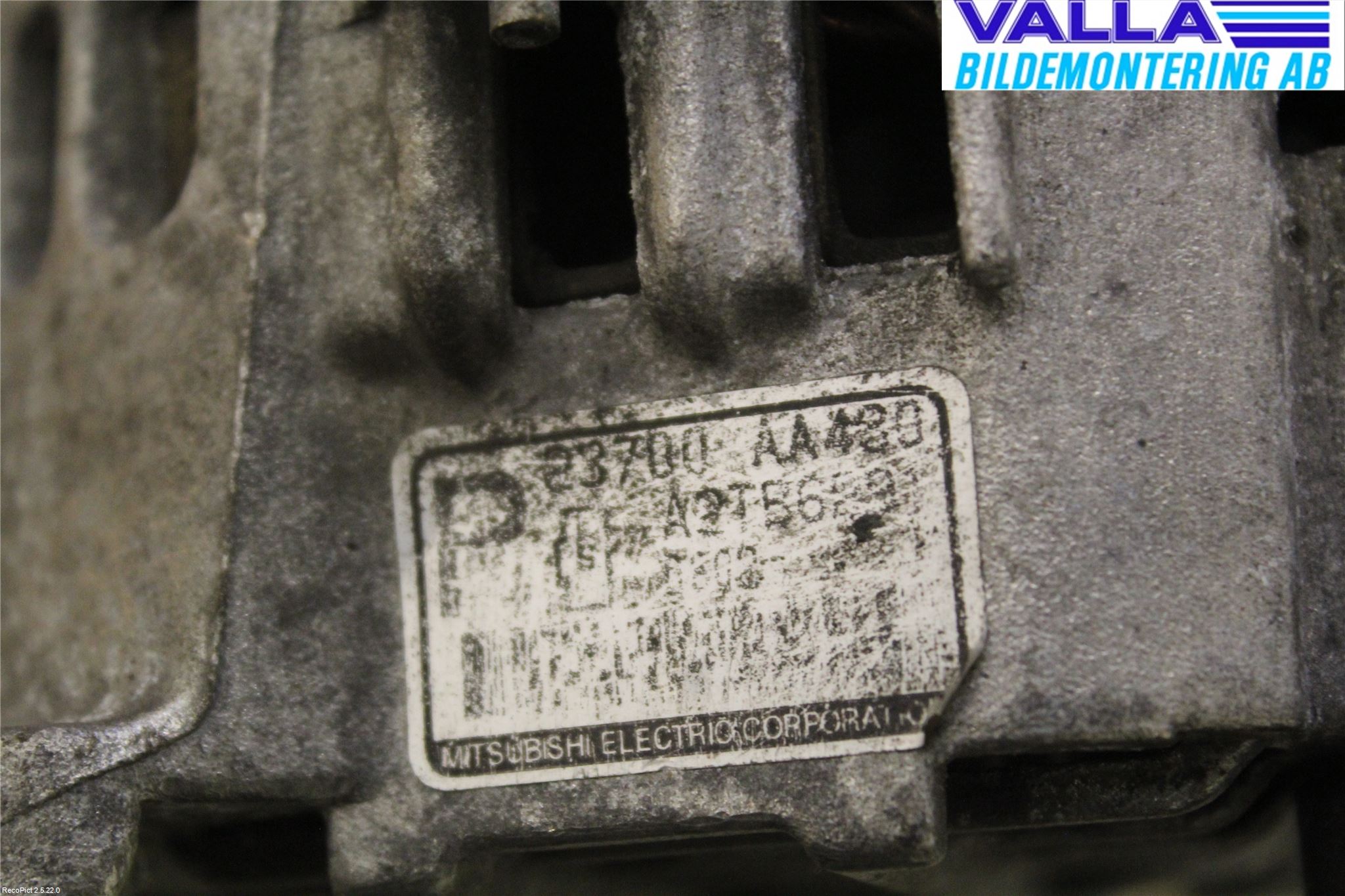 Subaru IMPREZA II  01-02 Generator