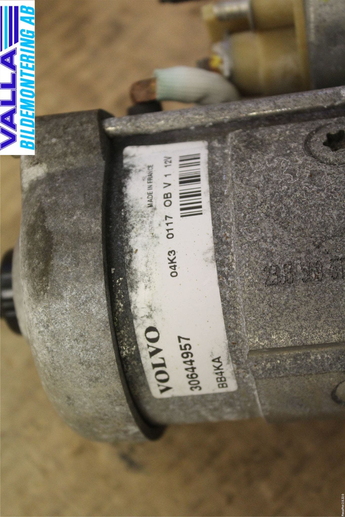 Volvo V60 14-18 Startmotor Diesel