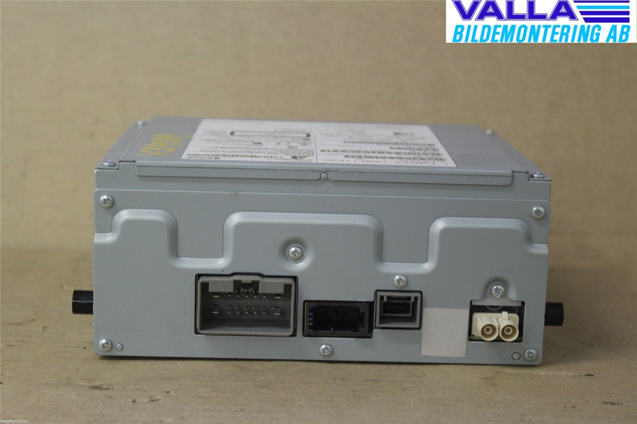 Volvo V60 14-18 Cd Radio - Multimediapanel