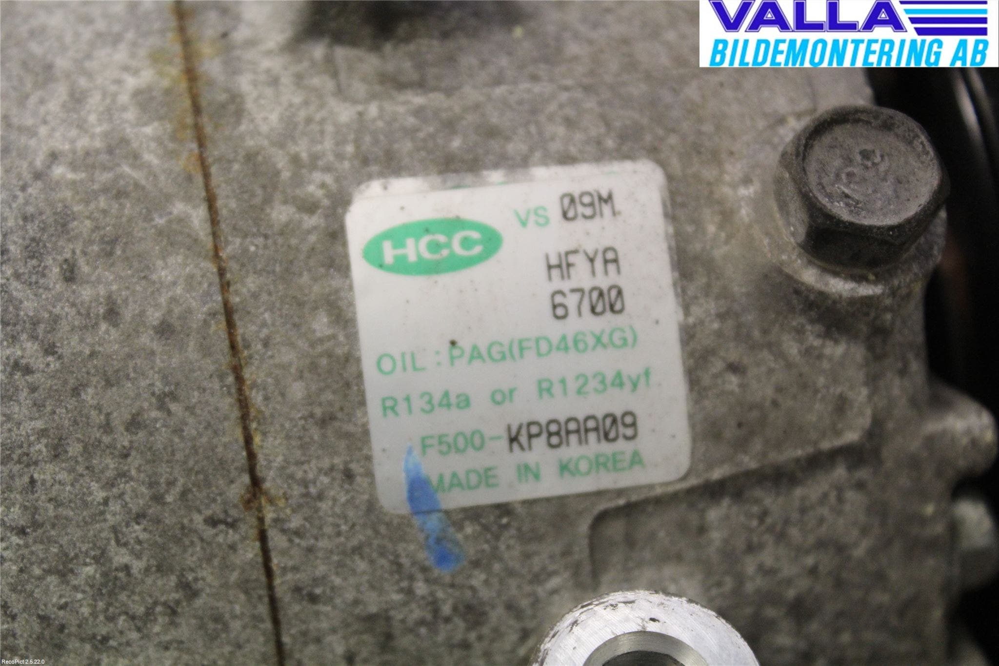 Hyundai i20 PB 09-14 Ac Kompressor