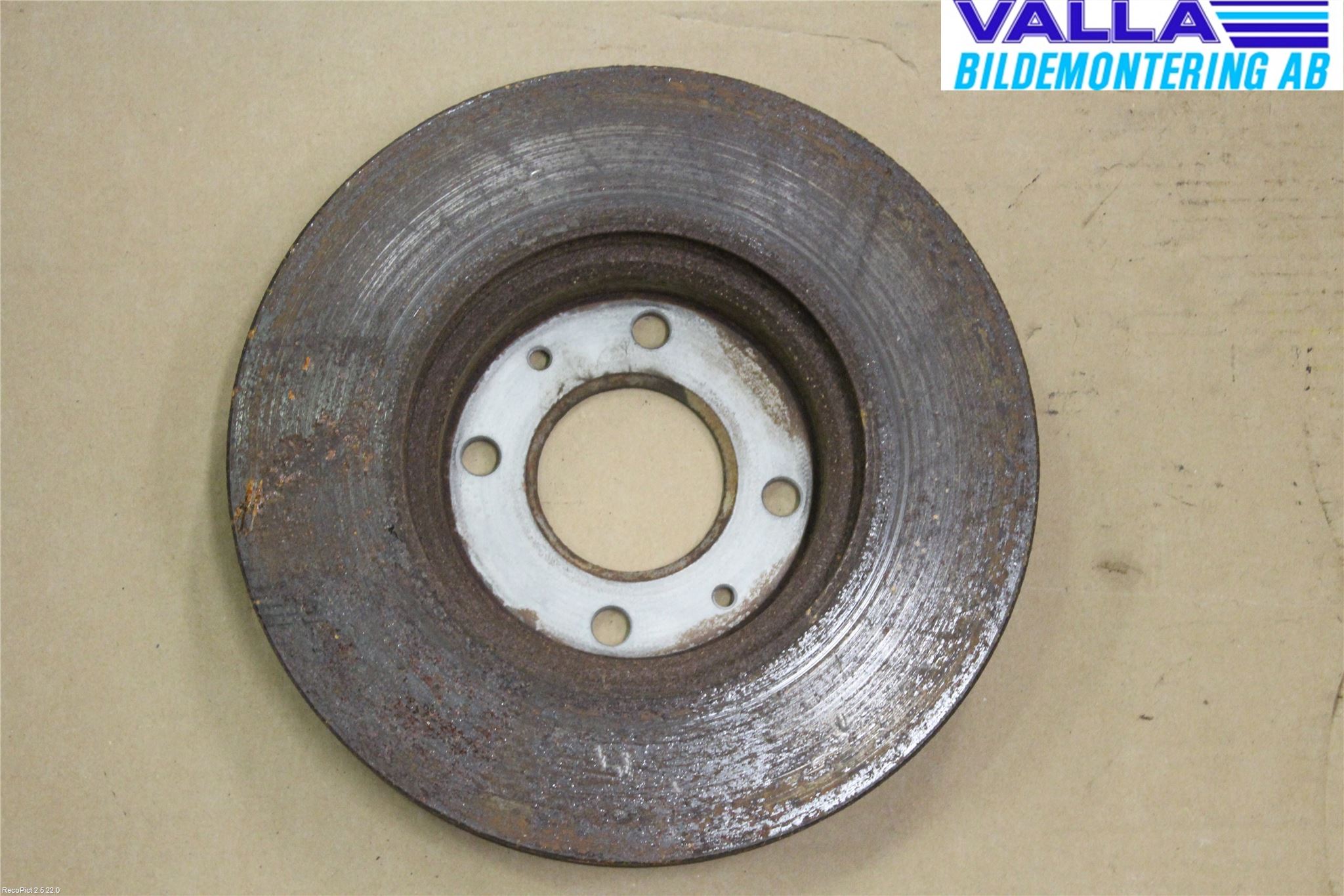 Hyundai i20 PB 09-14 Bromsskiva Fram