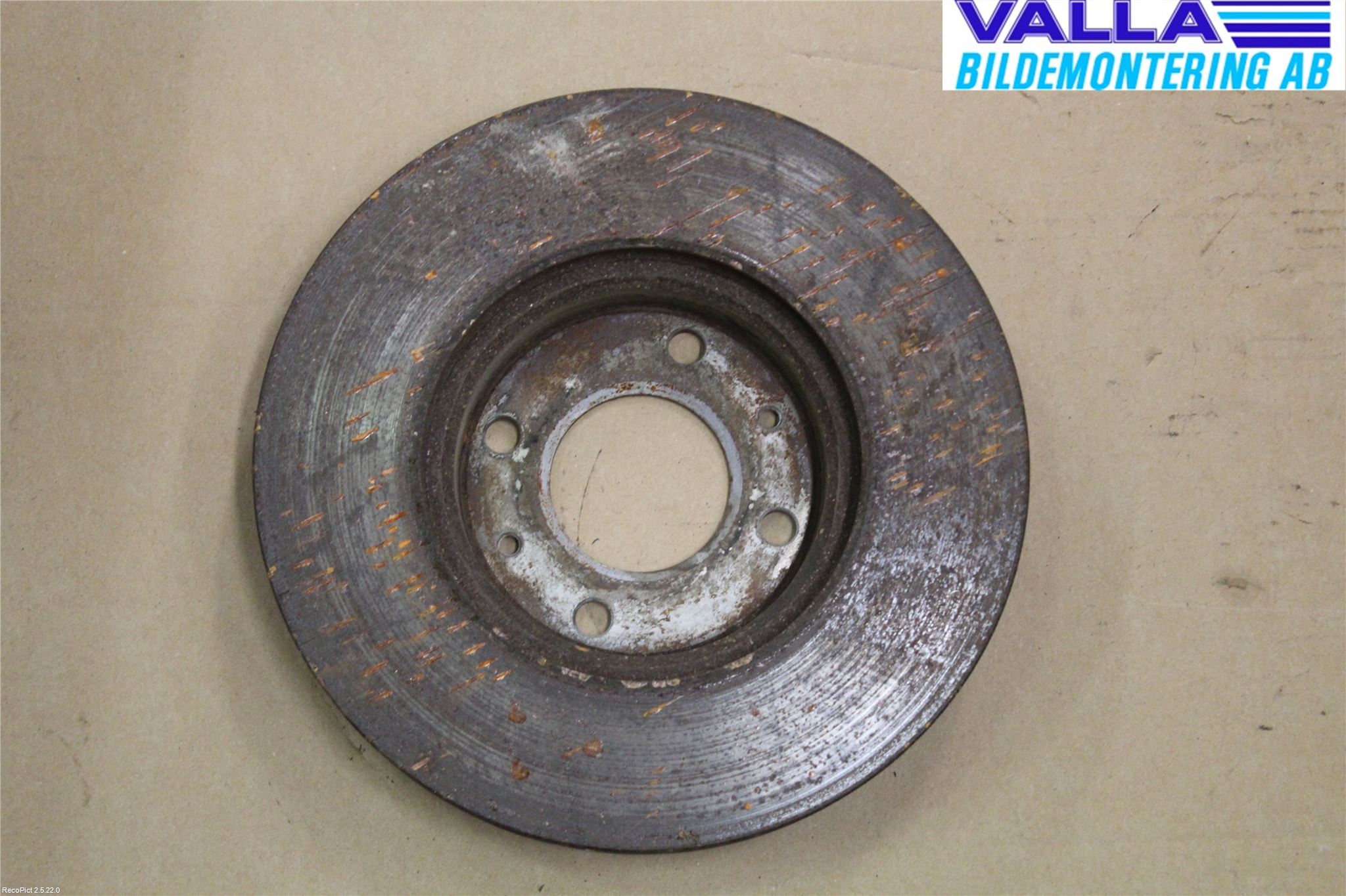 Hyundai i20 PB 09-14 Bromsskiva Fram