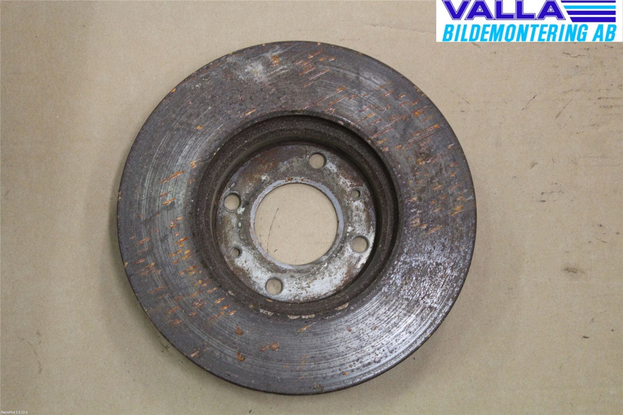 Hyundai i20 PB 09-14 Bromsskiva Fram