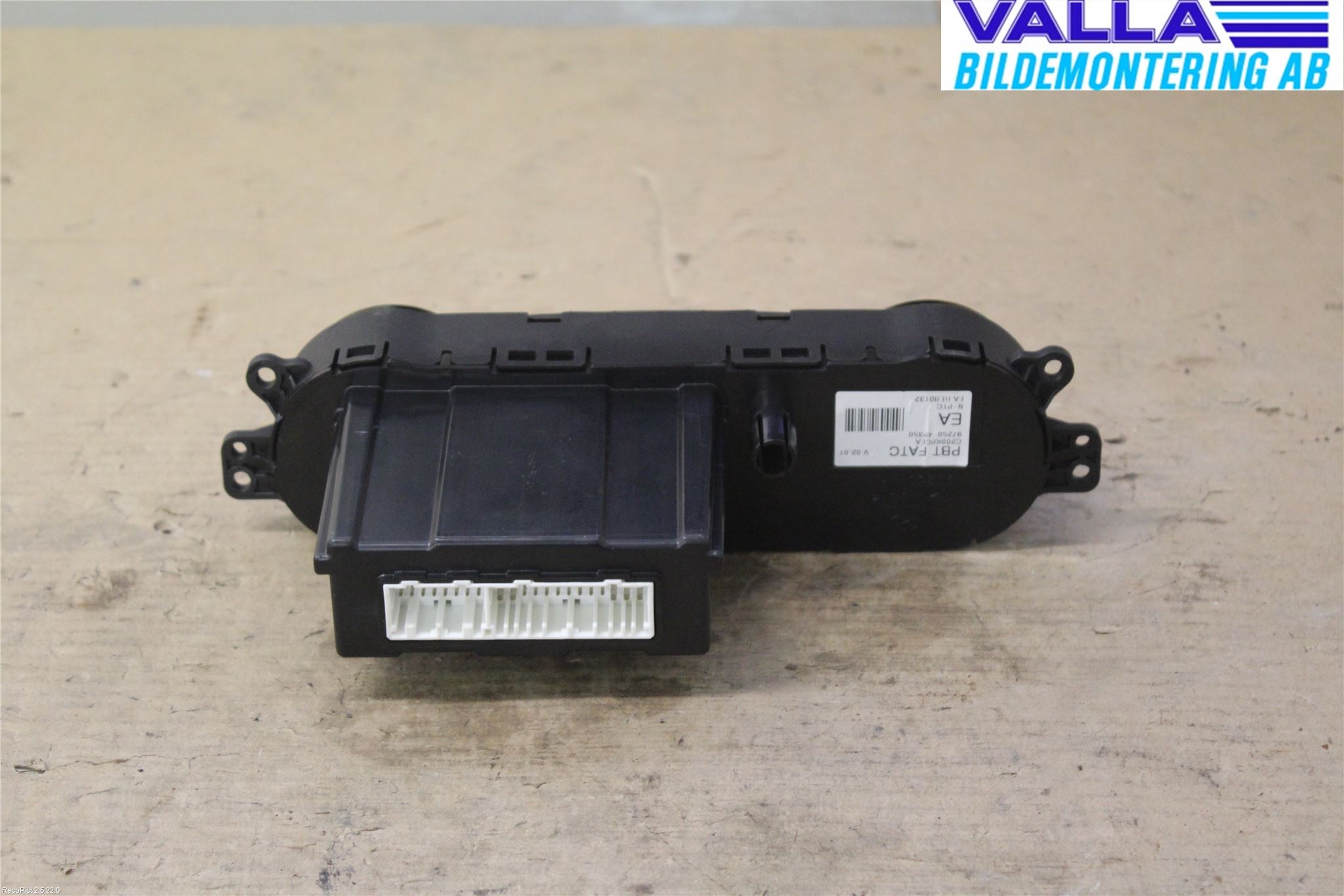 Hyundai i20 PB 09-14 Värmereglage