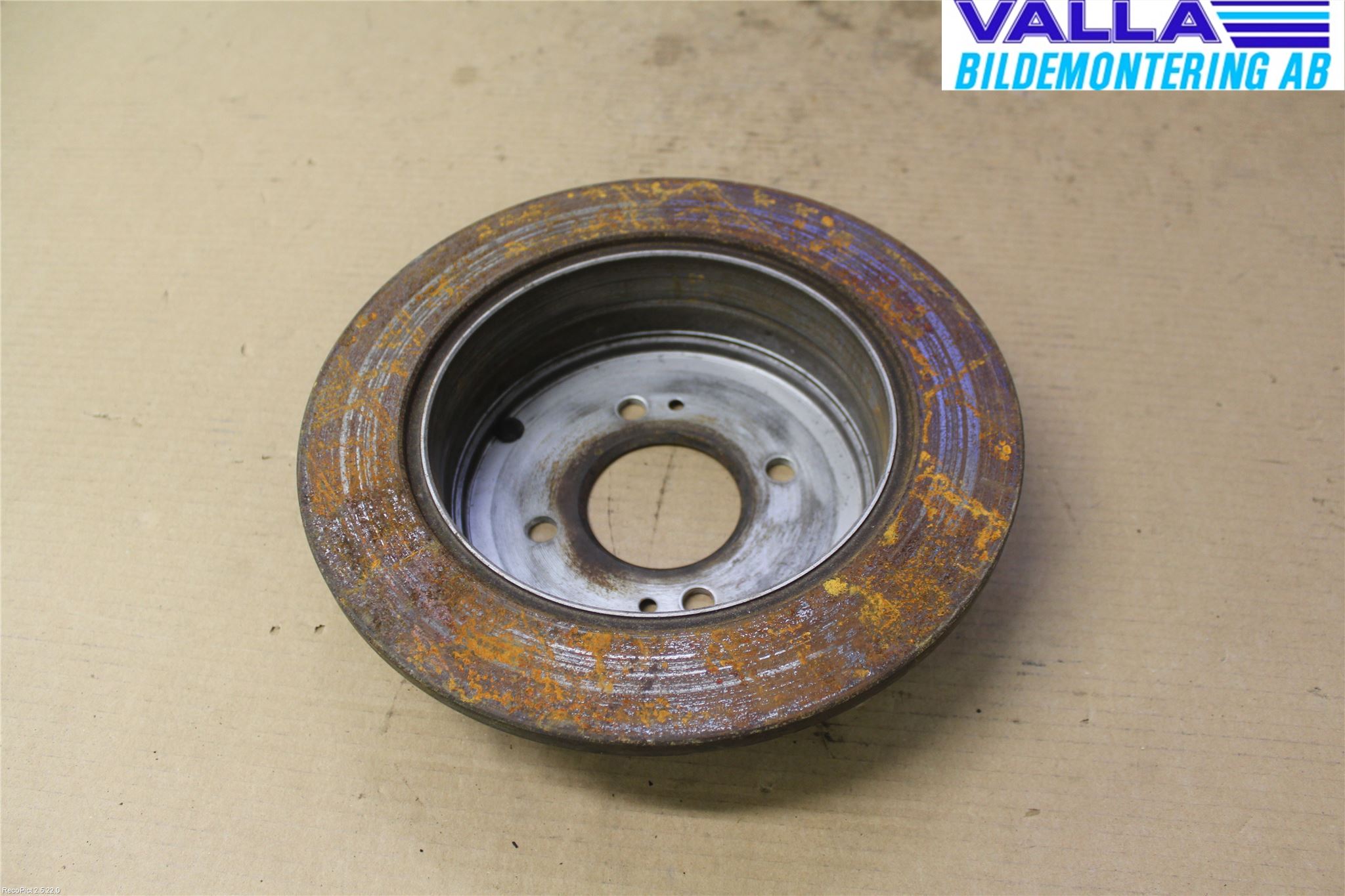 Hyundai i20 PB 09-14 Bromsskiva Bak