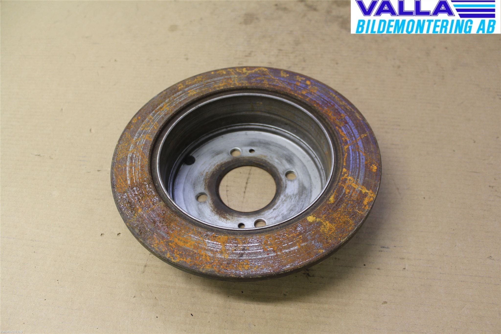 Hyundai i20 PB 09-14 Bromsskiva Bak