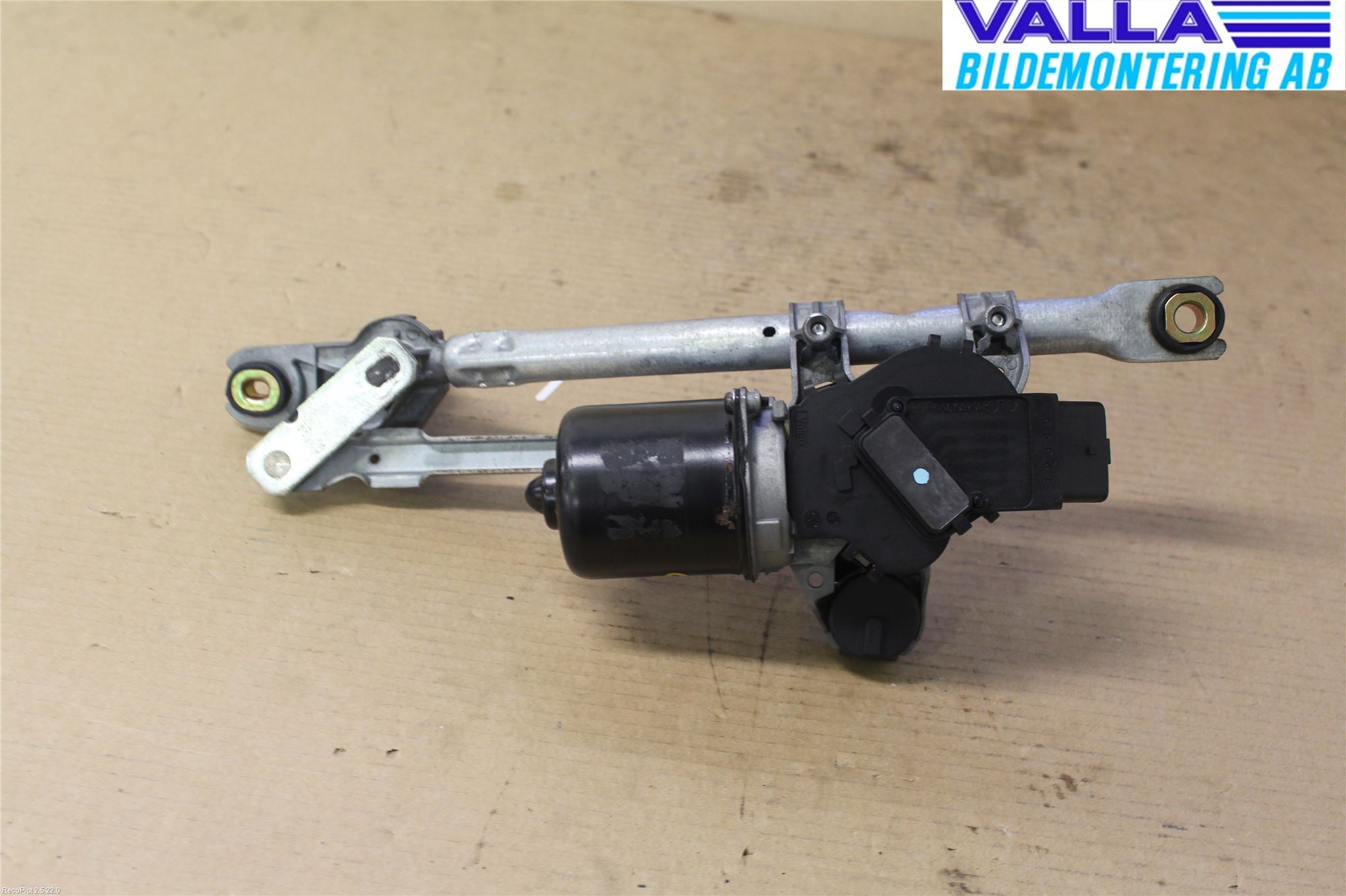 Citroen C1 06-13 Torkarmekanism Vindruta