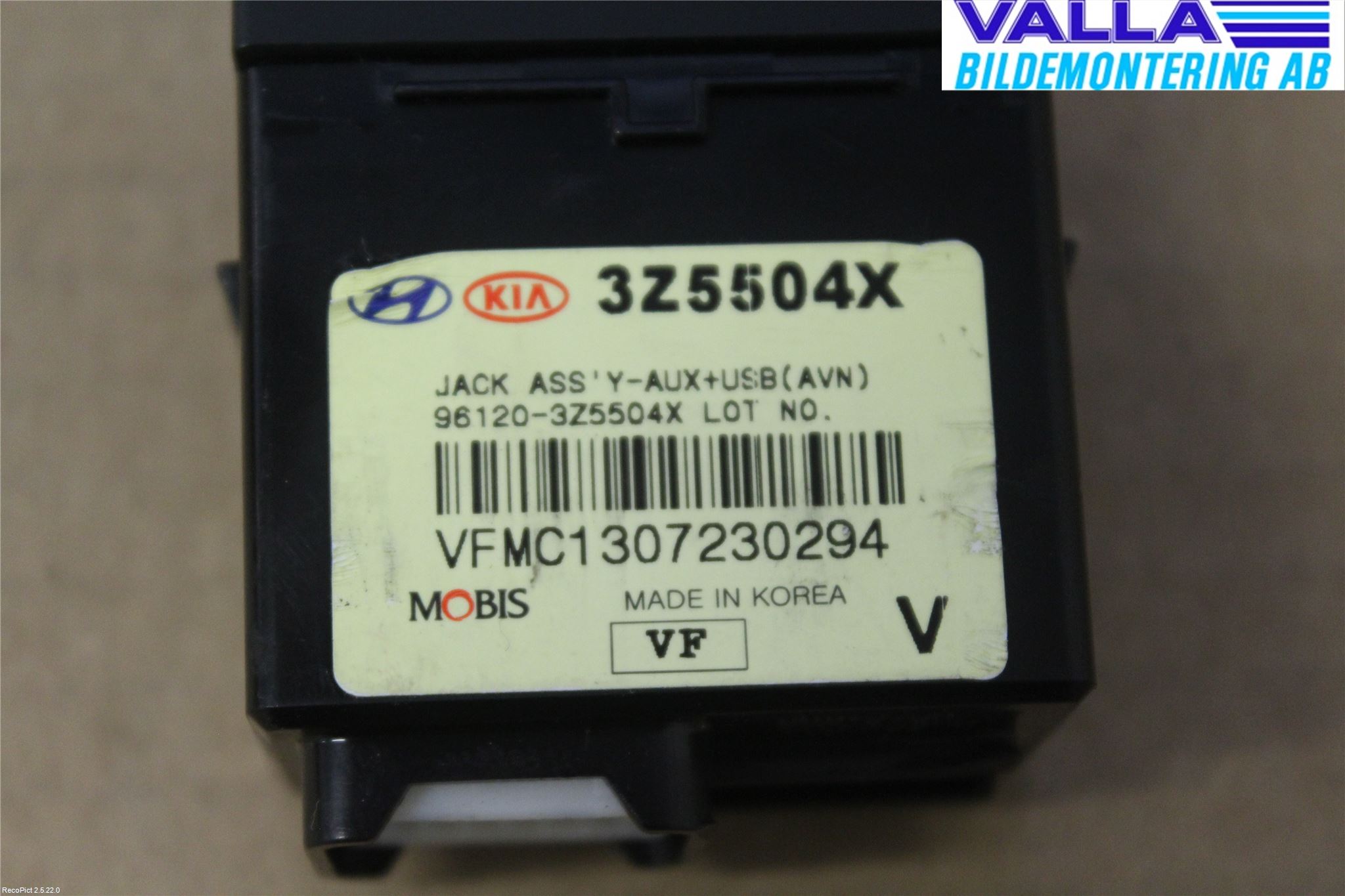 Hyundai i40 08-15 Usb Connection