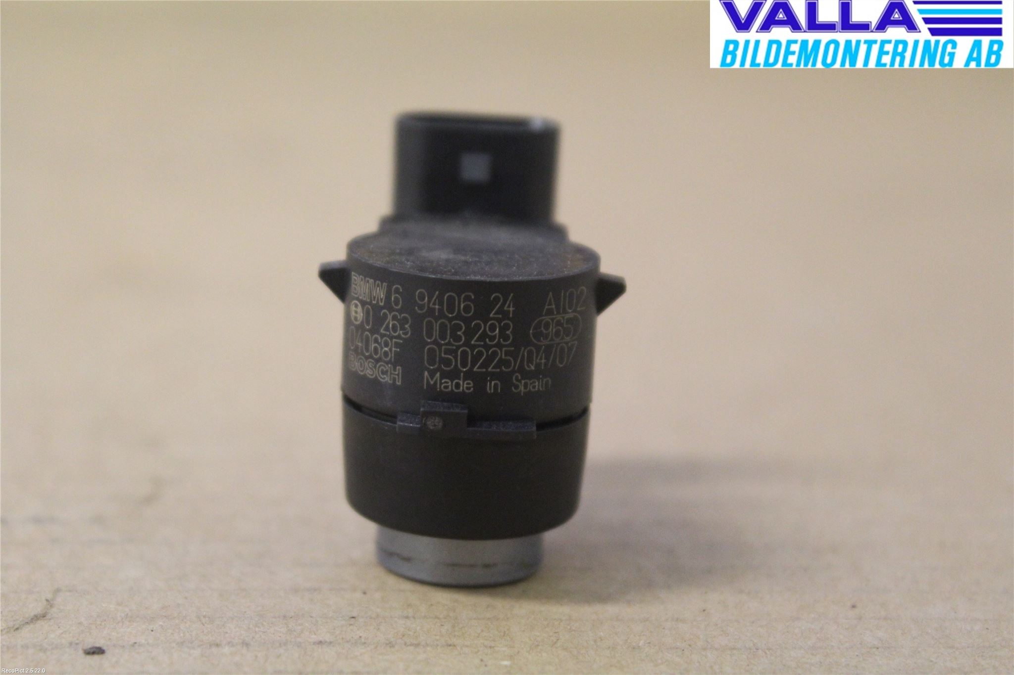 BMW 3 E90/91 SED/TOU 05-12 Parkeringshjälp Backsensor