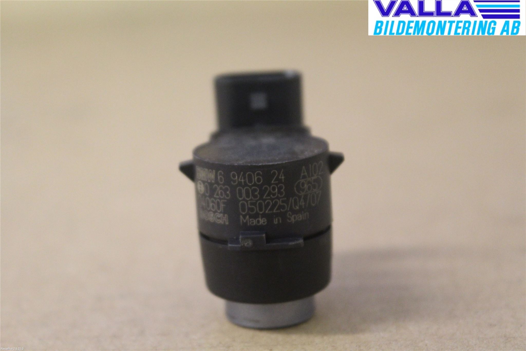 BMW 3 E90/91 SED/TOU 05-12 Parkeringshjälp Backsensor