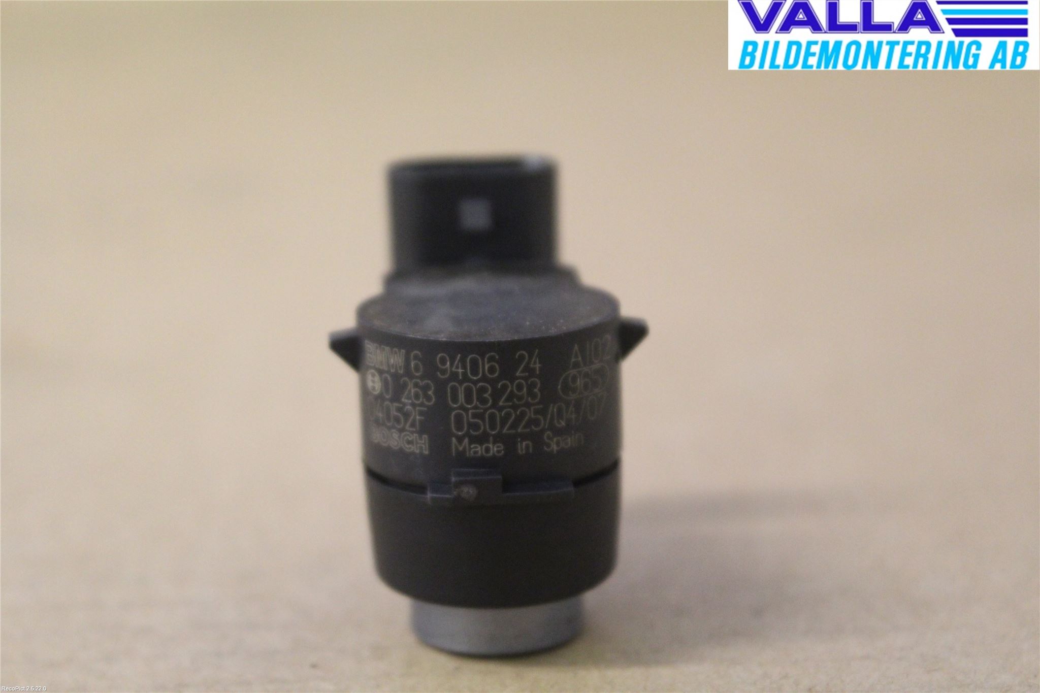 BMW 3 E90/91 SED/TOU 05-12 Parkeringshjälp Backsensor