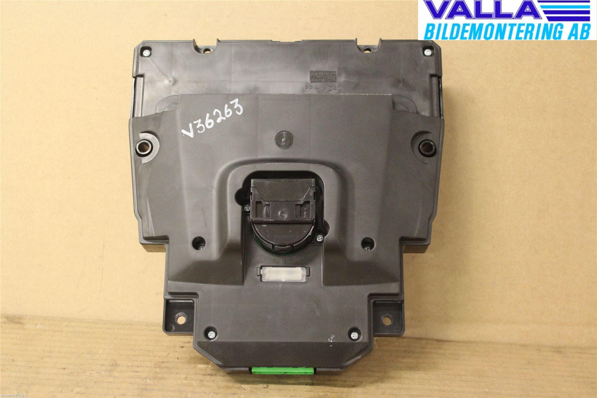 Volvo V40 12-19 Värmereglage