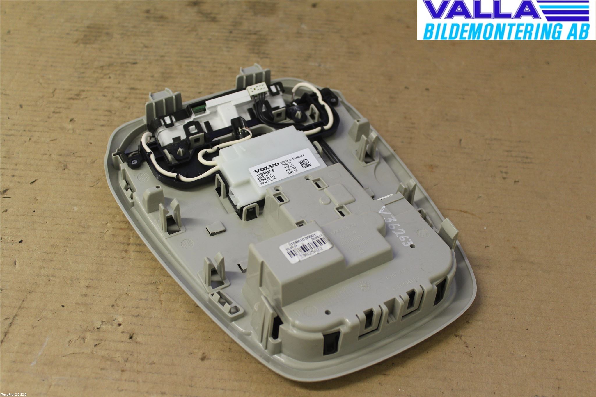 Volvo V40 12-19 Innerbelysning