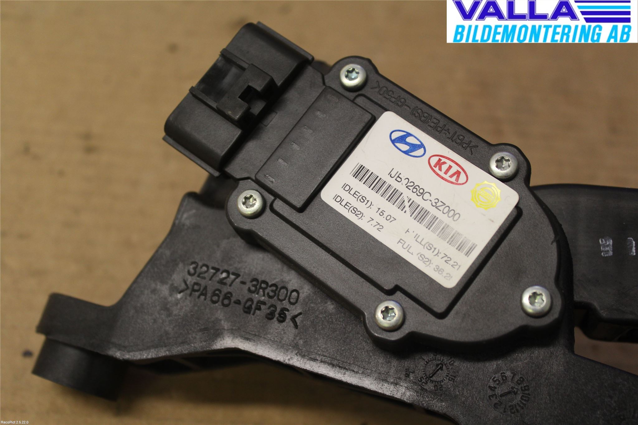 Hyundai i40 08-15 Gaspedal