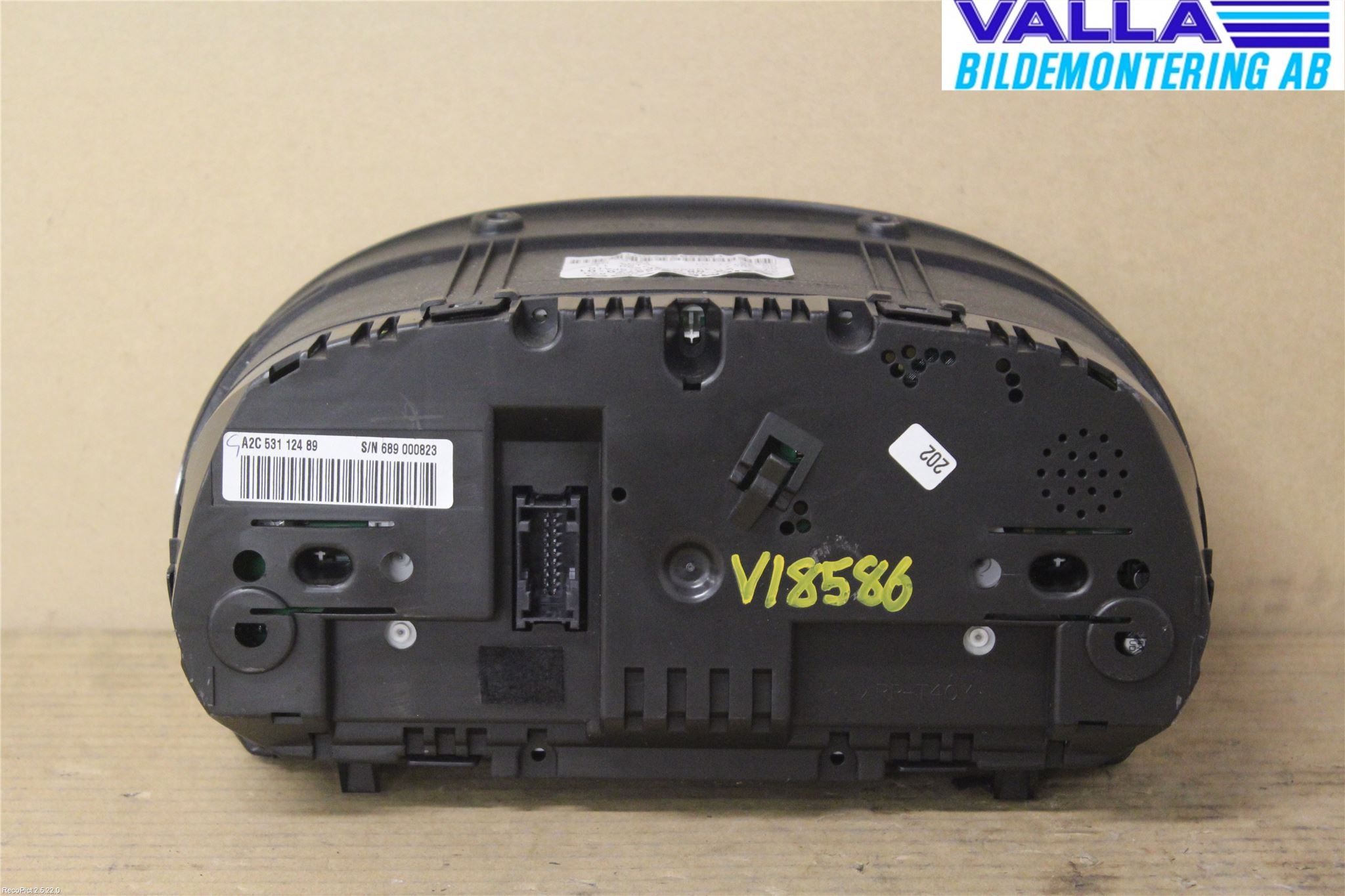 BMW 3 E90/91 SED/TOU 05-12 Instrument Komb