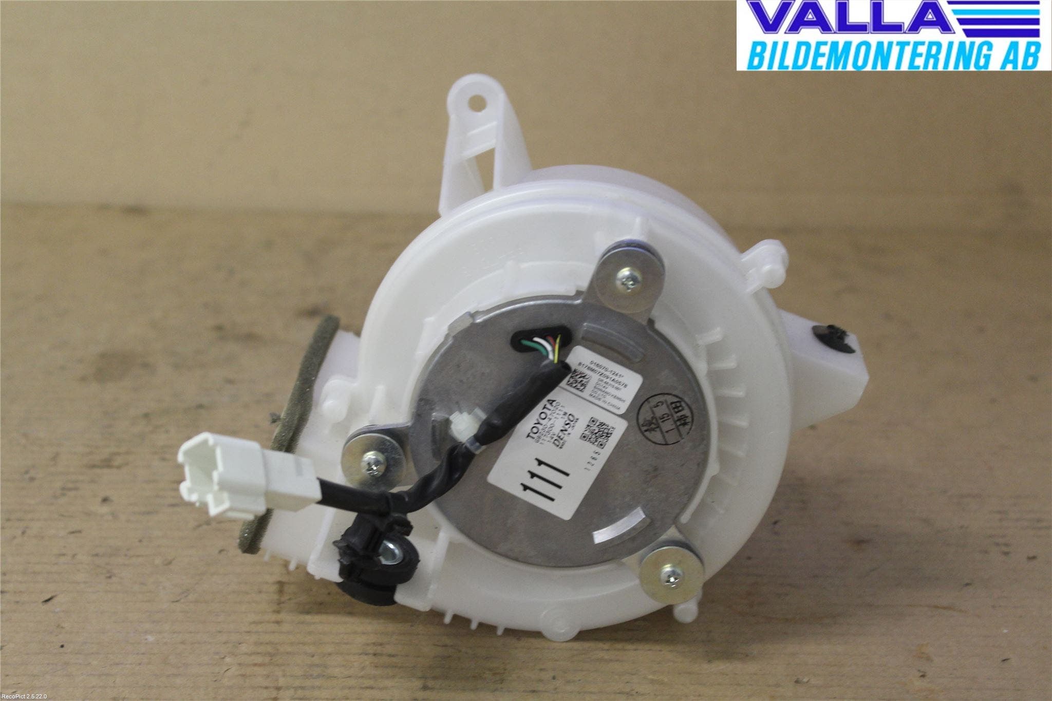 Toyota PRIUS ZVW30 09-20 Ac Värmefläkt