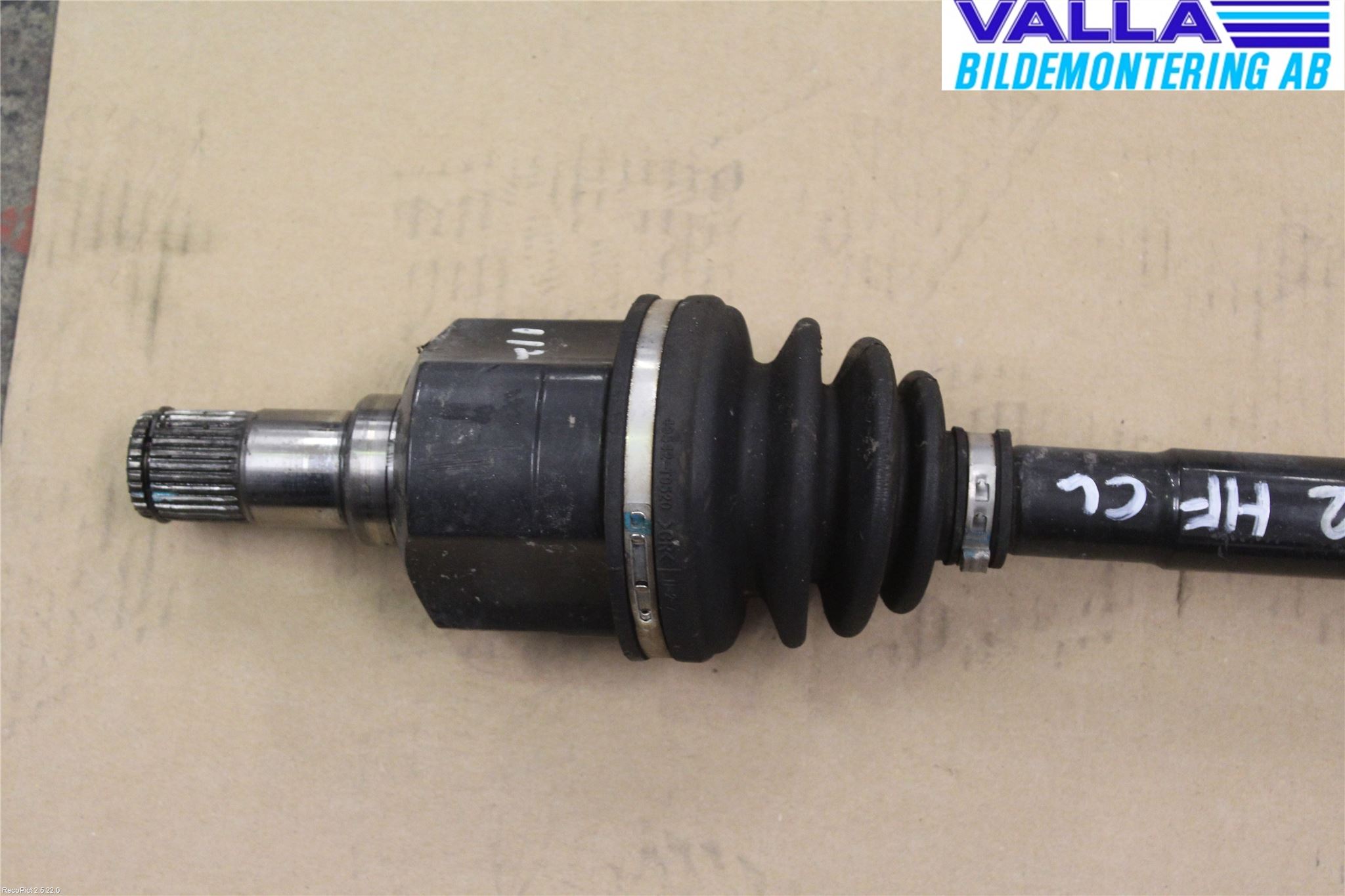 Hyundai i40 08-15 Drivaxel Fram Höger