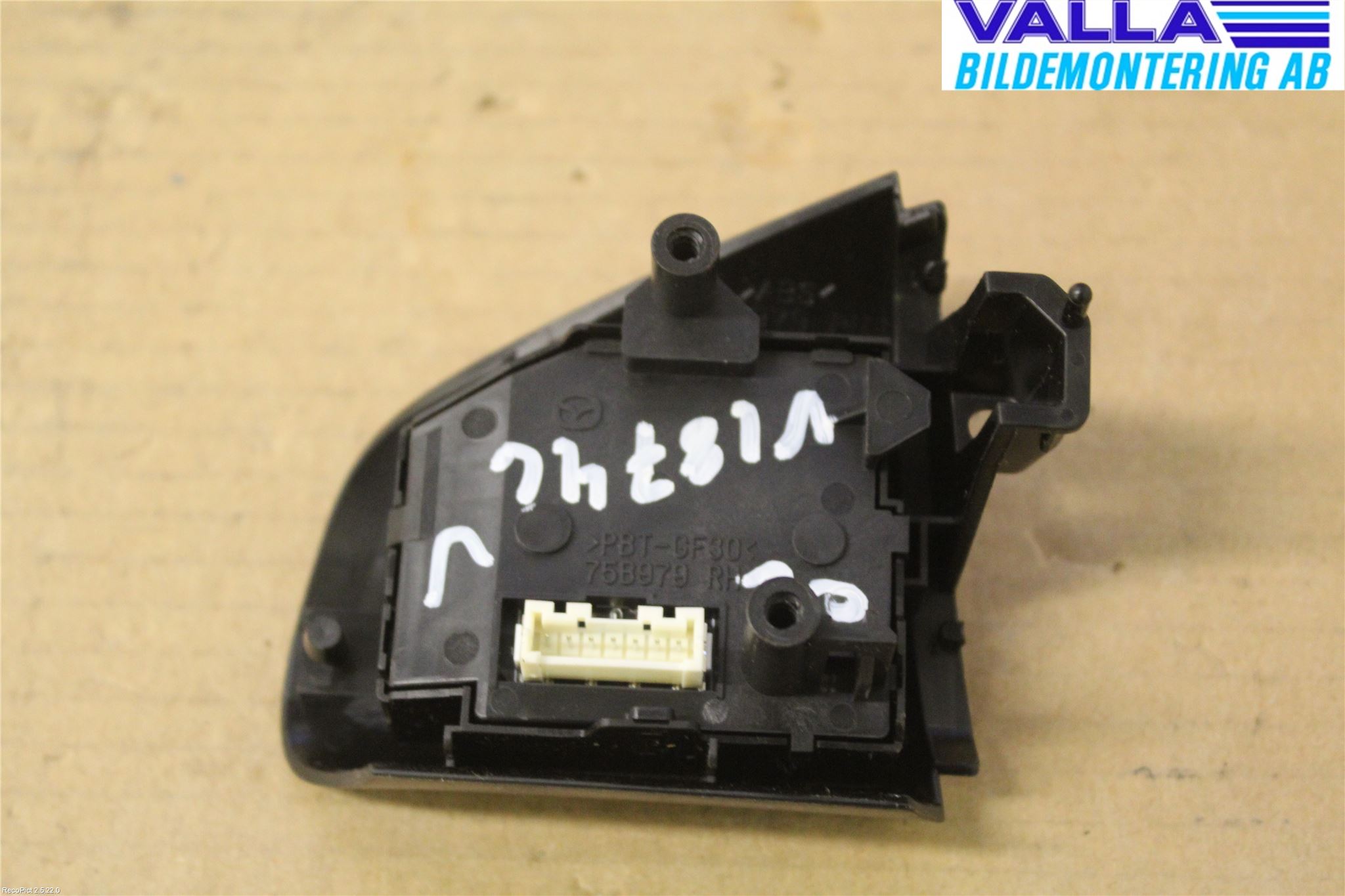 Mazda CX-7 Spak-Rattreglage Radio