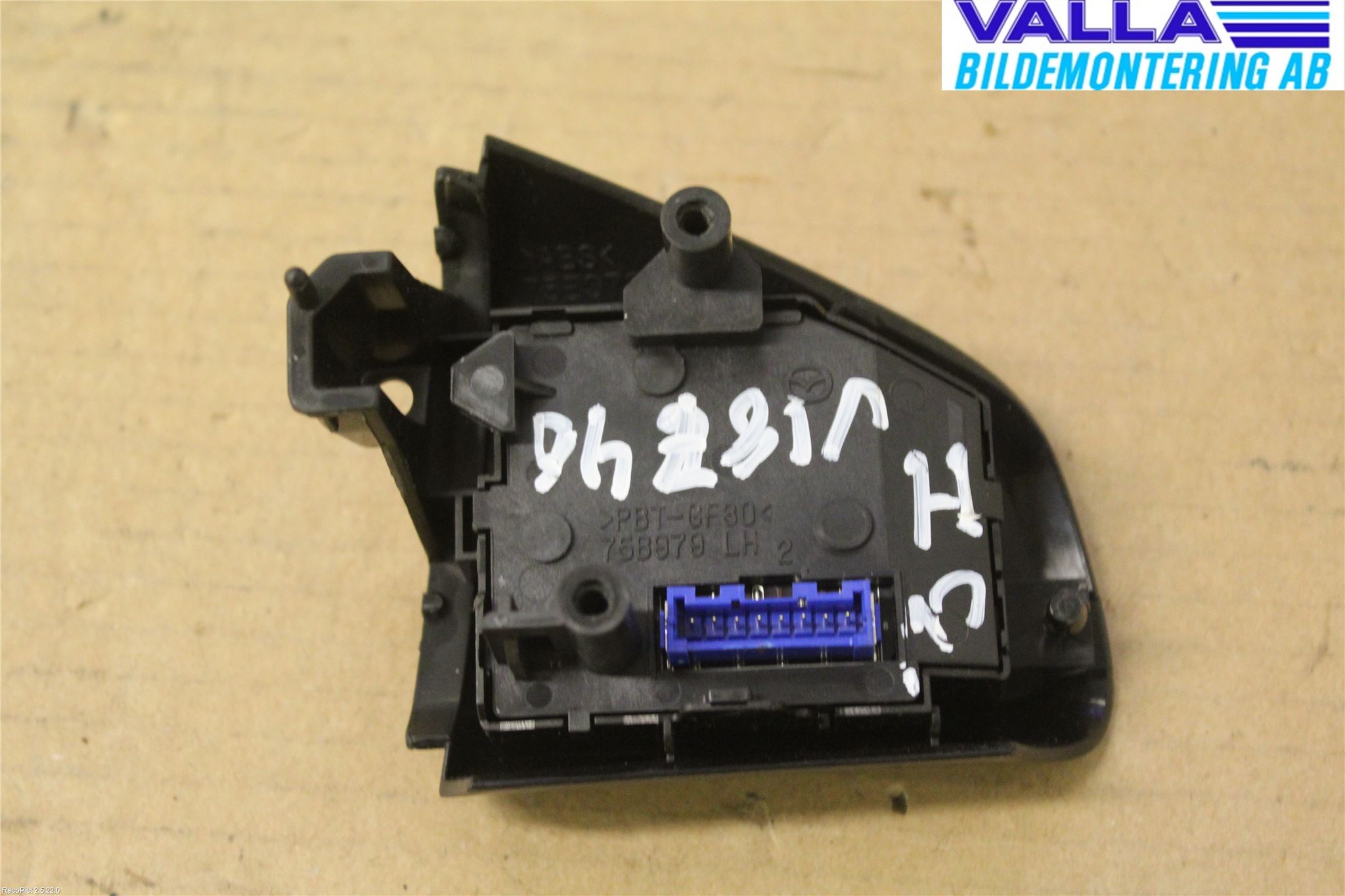 Mazda CX-7 Spak-Rattreglage Radio