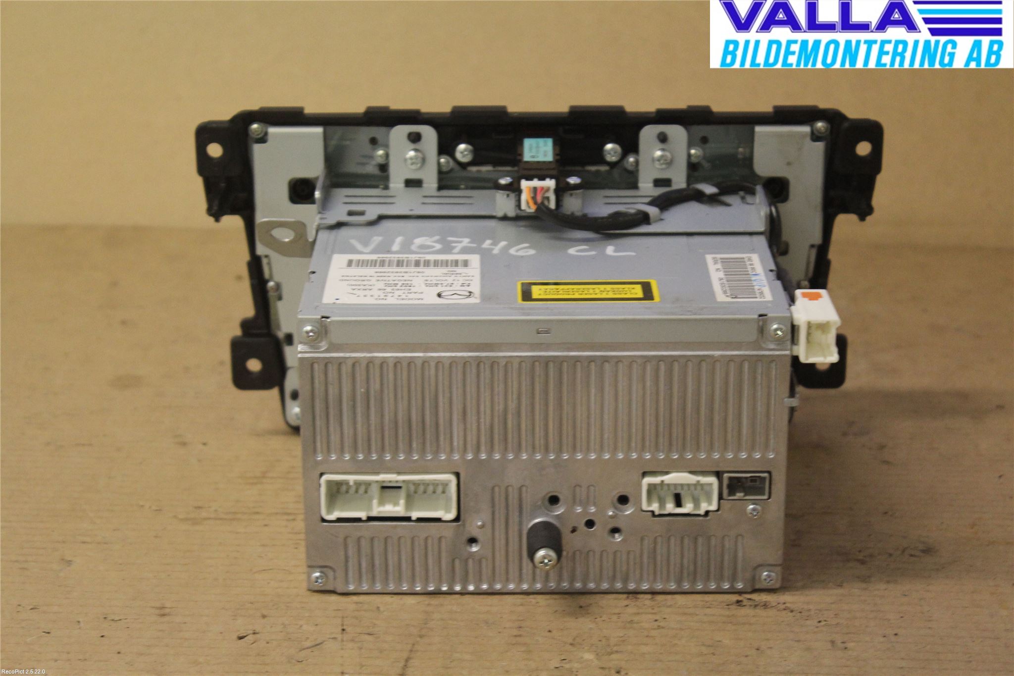 Mazda CX-7 Cd Radio - Multimediapanel