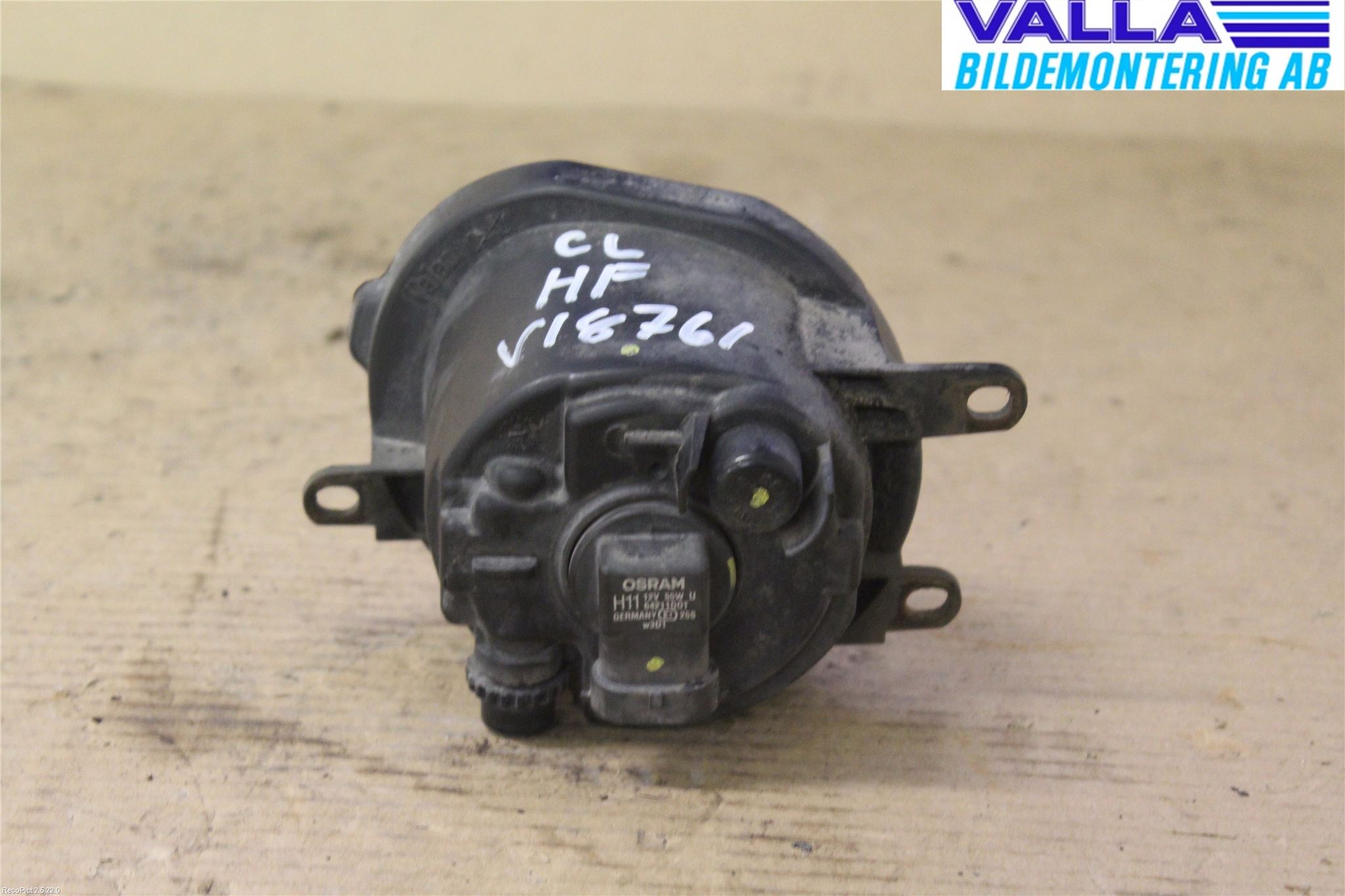 MG ZR Dimljus-Varselljus Fram