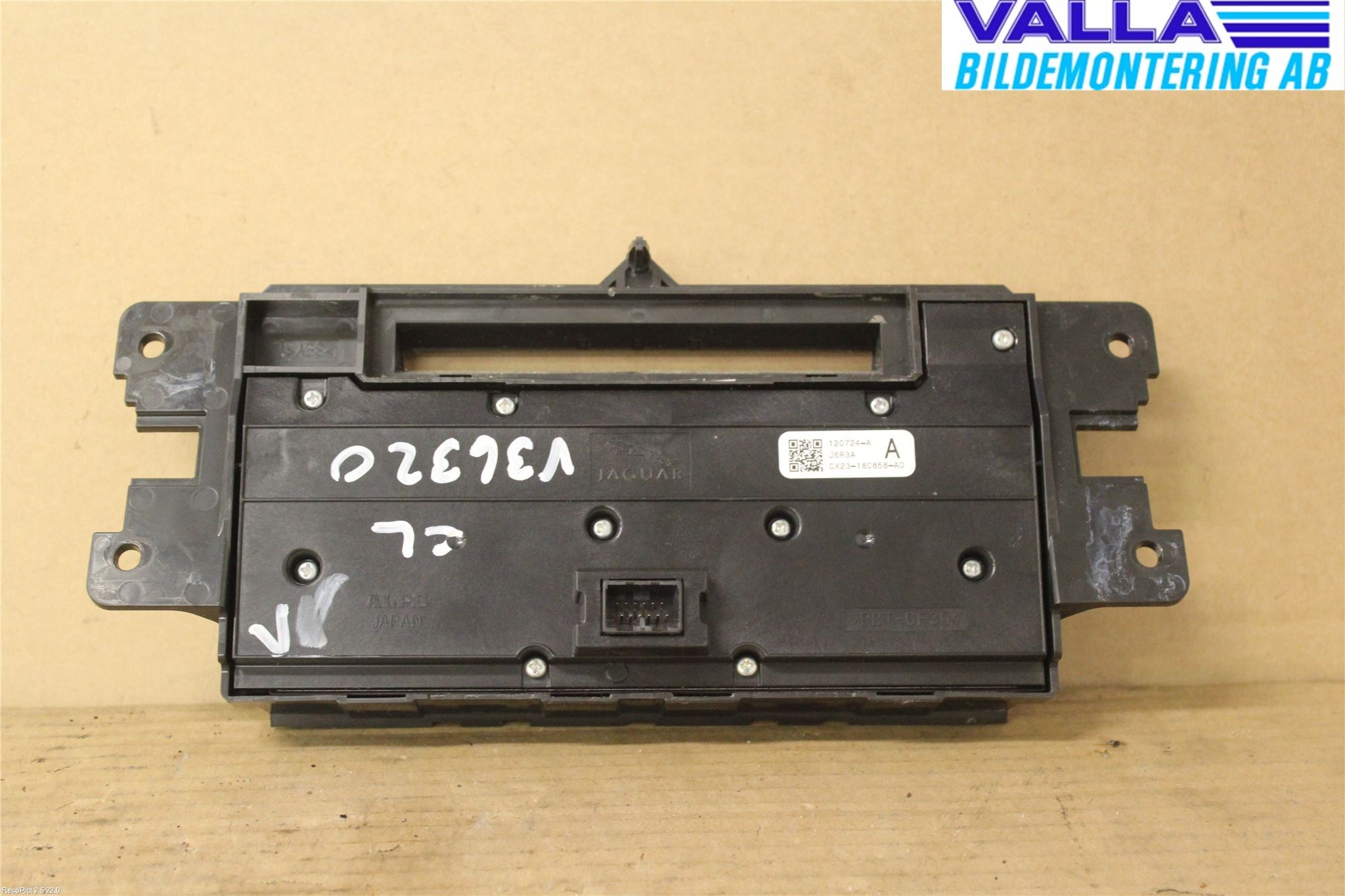 Jaguar XF 08-15 Värmereglage