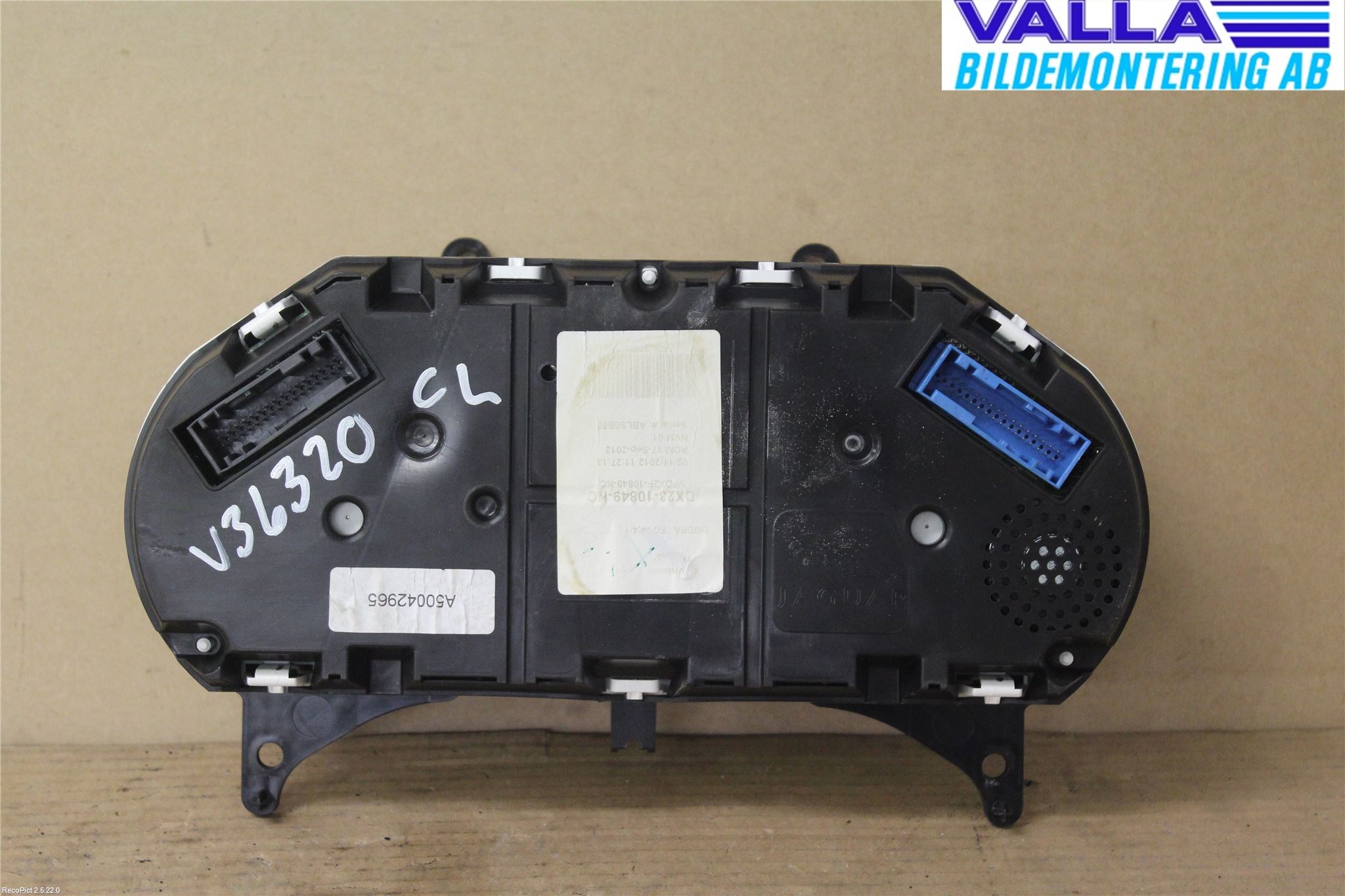 Jaguar XF 08-15 Instrument Komb