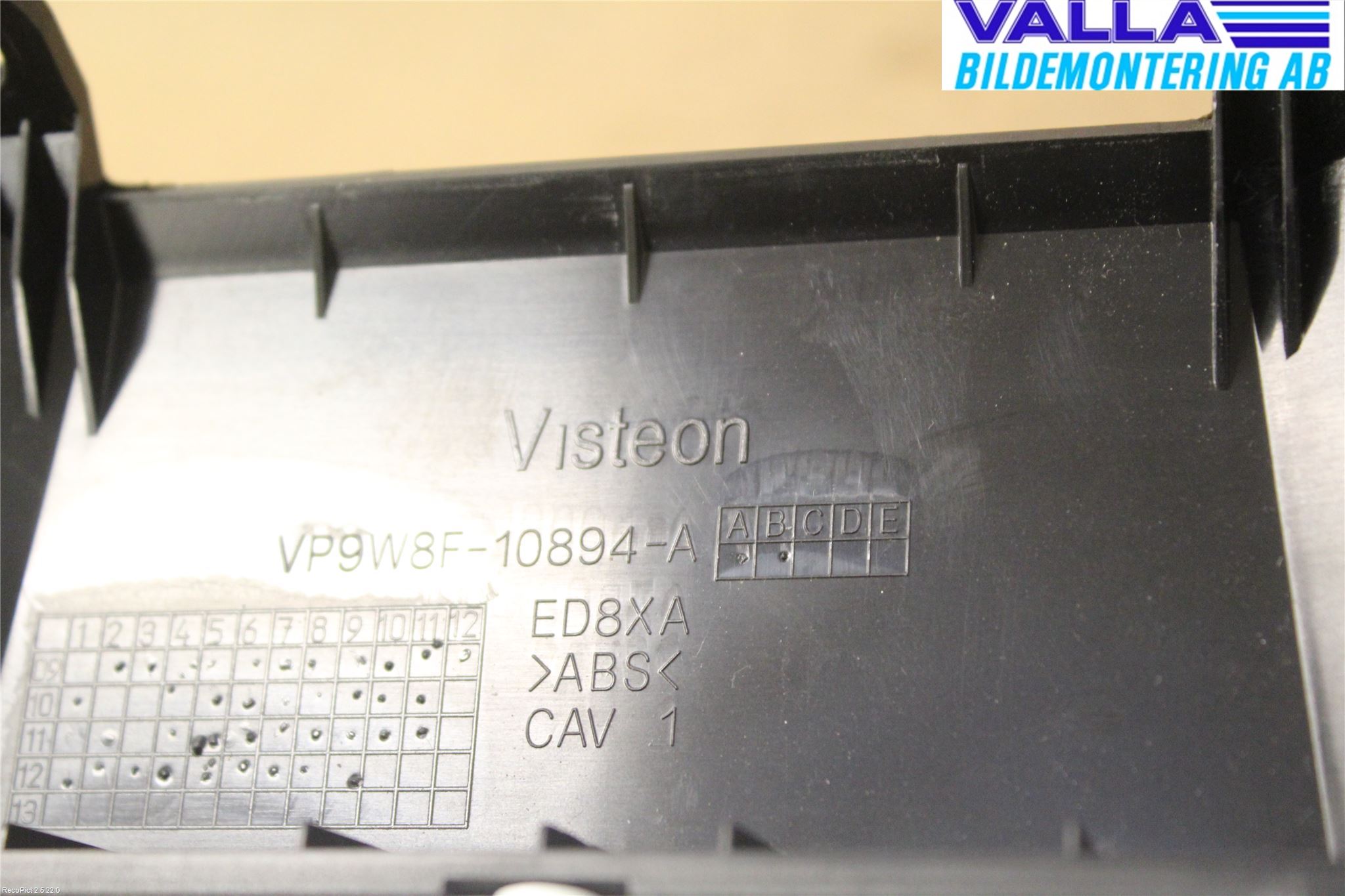 Jaguar XF 08-15 Instrument Komb